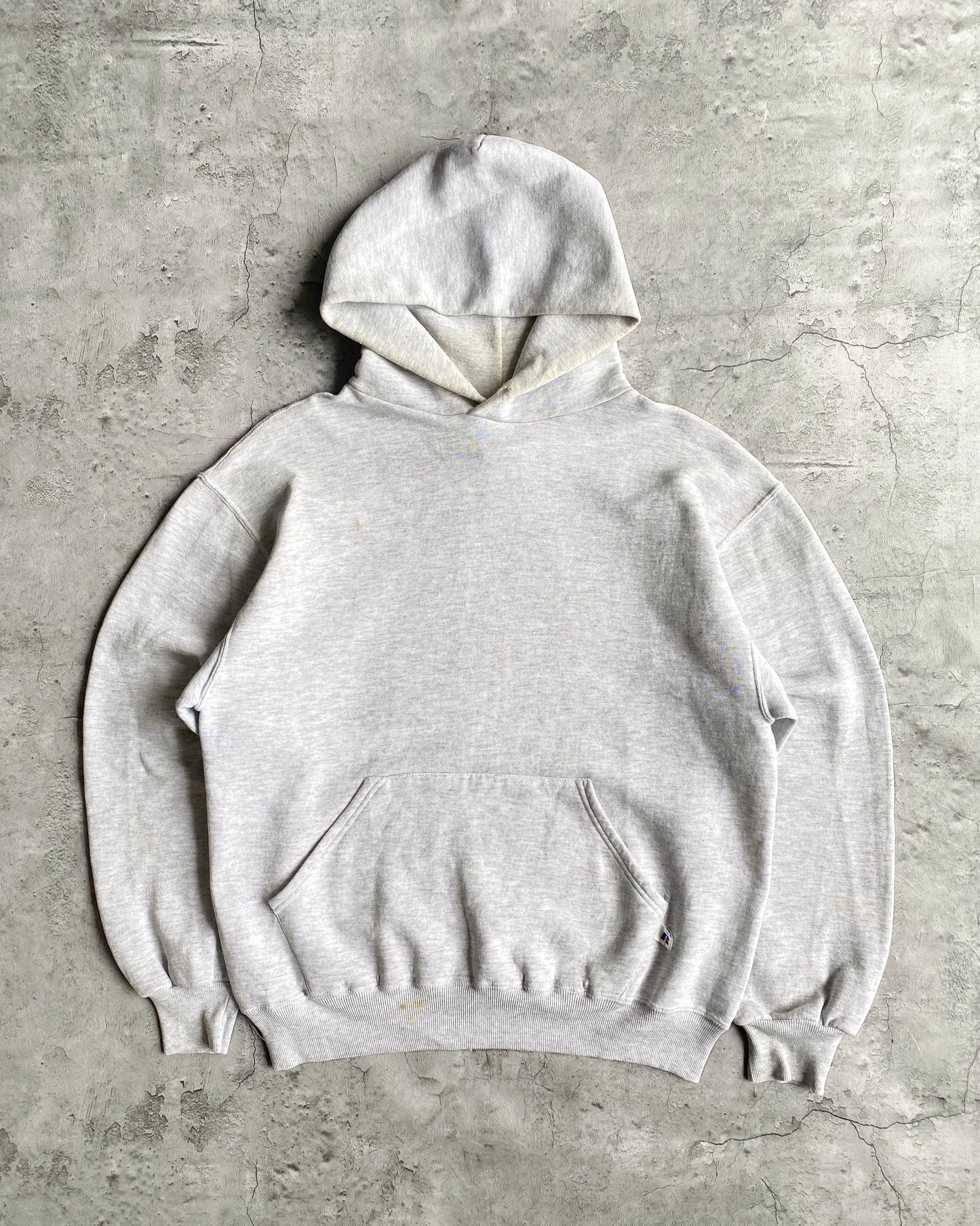 1990S RUSSELL LIGHT GREY HOODIE (M)