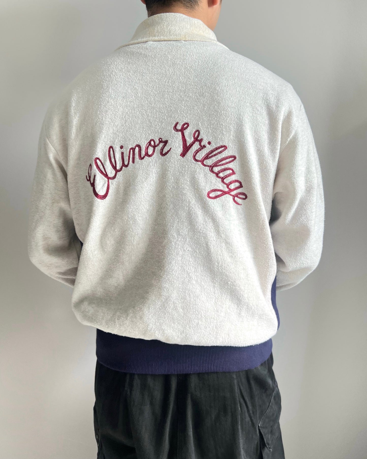 1990S/2000S 'ELLIMOZ VILLAGE' QUARTER ZIP SWEATSHIRT (S-L)