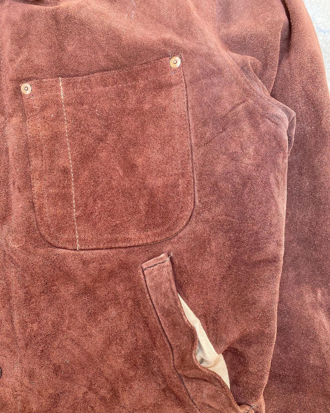 1980s Schott NYC Suede Jacket