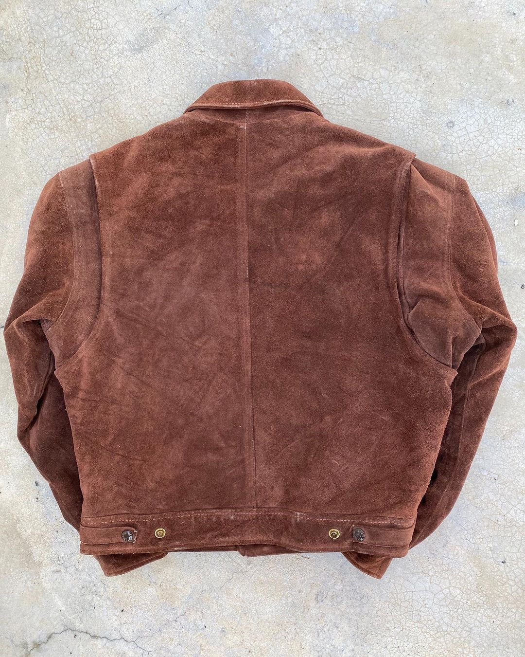 1980s Schott NYC Suede Jacket