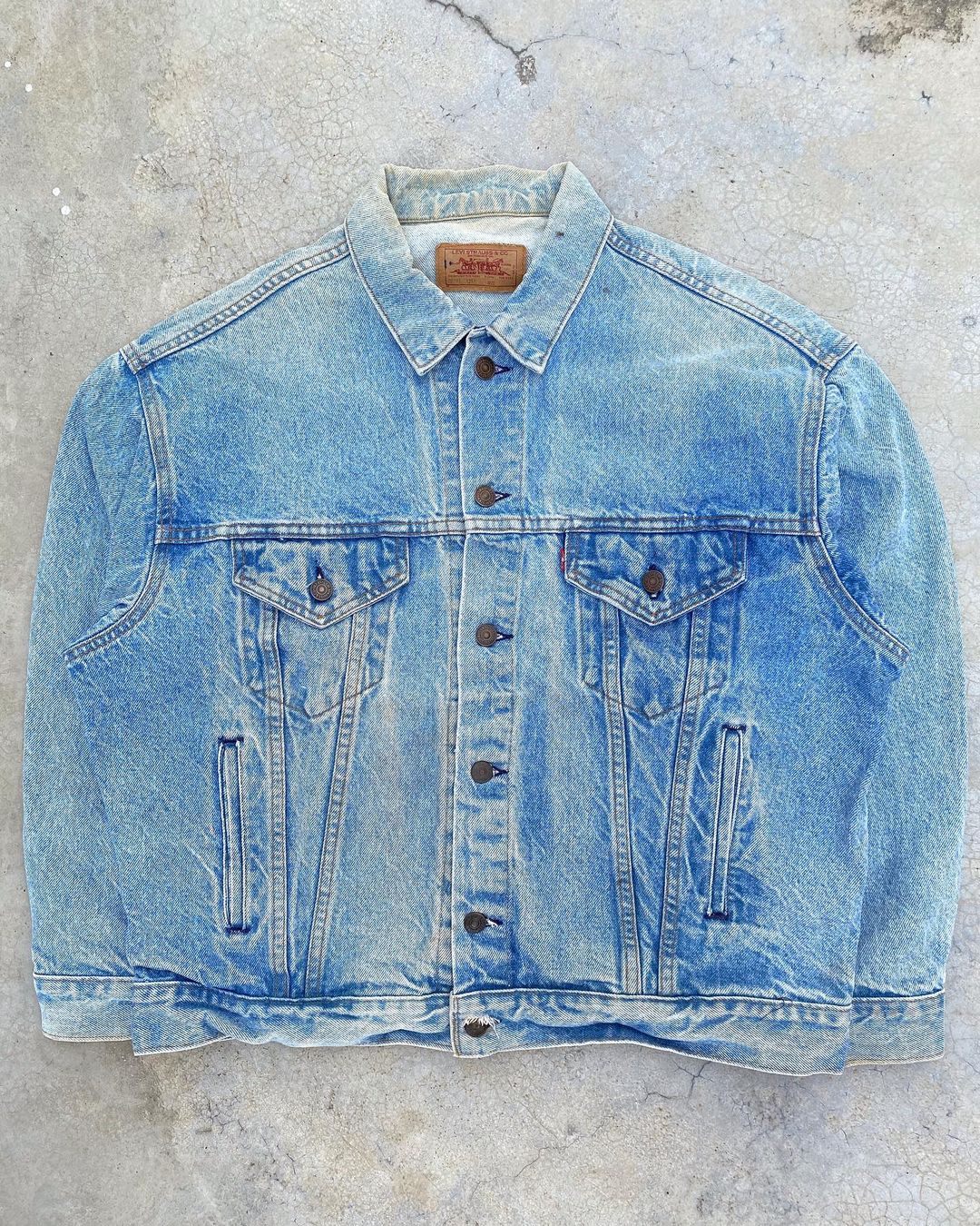 1980s Levi’s Faded Wash Type III Trucker Jacket