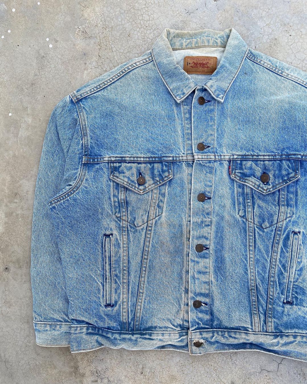 1980s Levi’s Faded Wash Type III Trucker Jacket