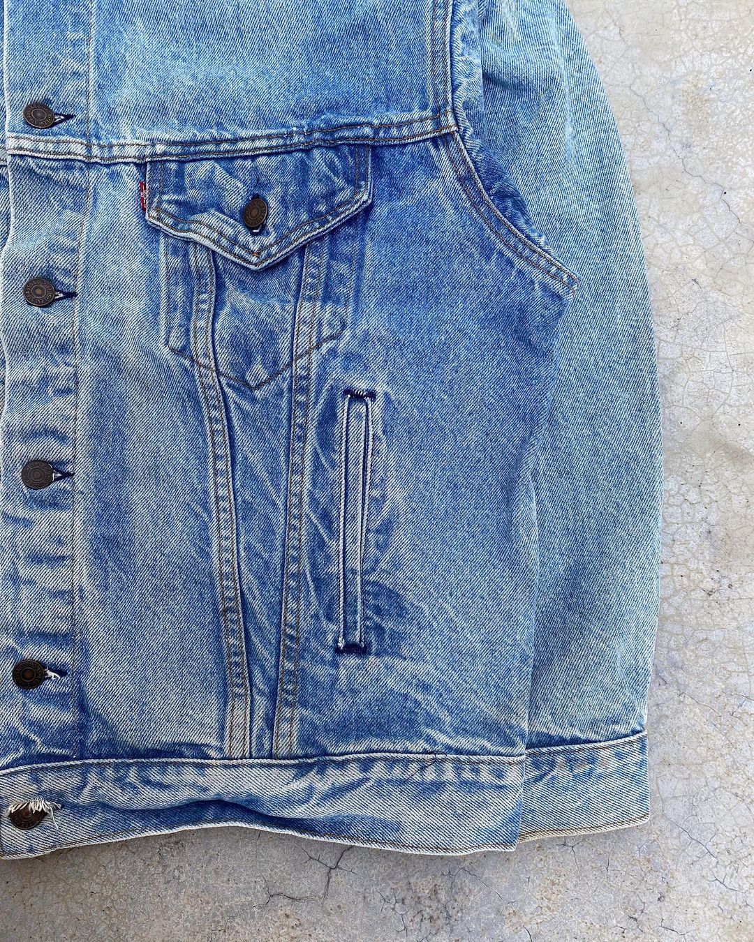 1980s Levi’s Faded Wash Type III Trucker Jacket