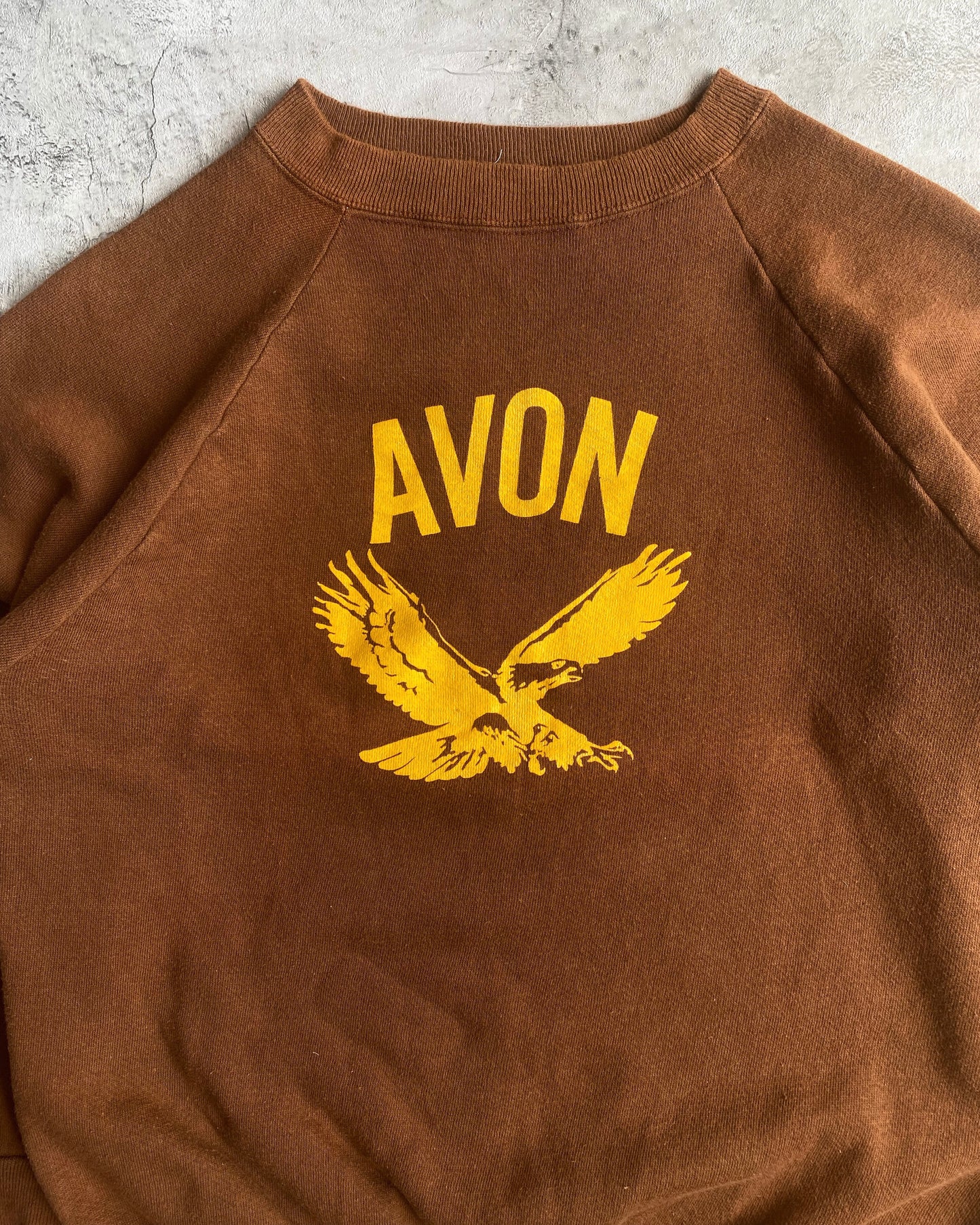 1970S ‘AVON’ RAGLAN SWEATSHIRTS (S/M)