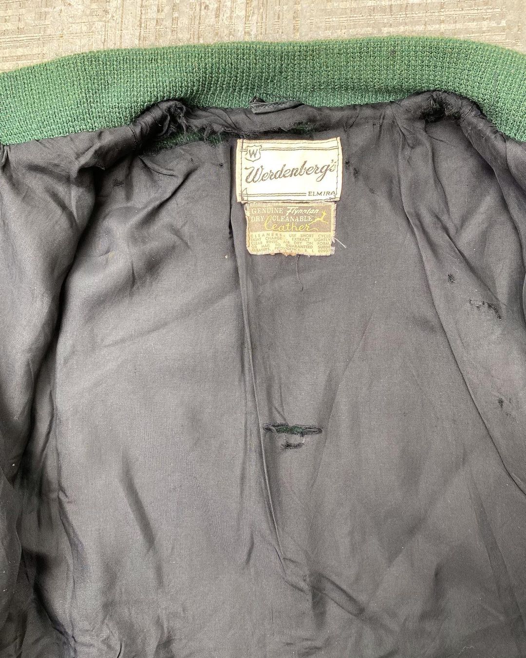 1976 “GIRLS VARSITY CLUB” VARSITY JACKET (M/L)