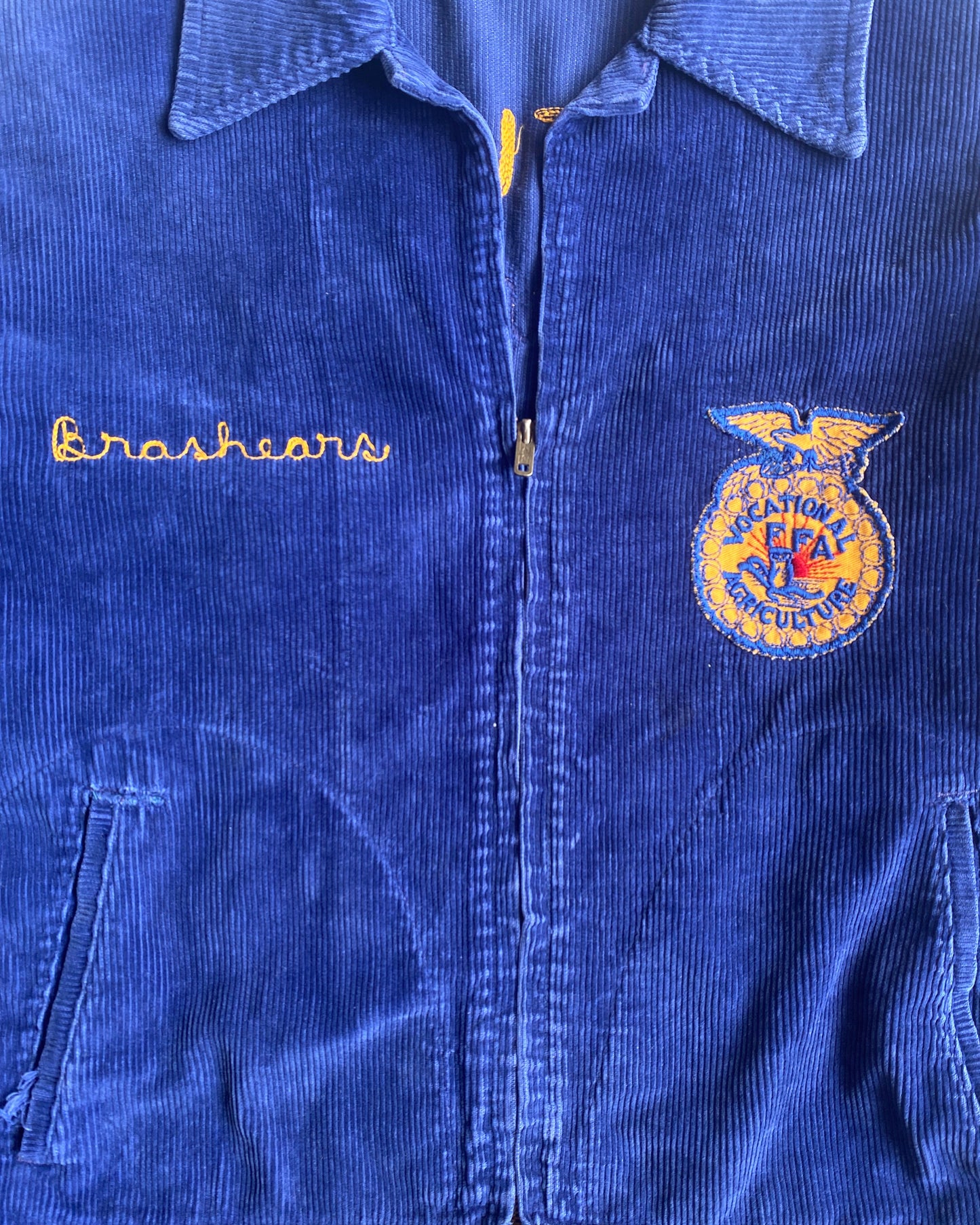1960S 'KENTUCKY TRIGG COUNTY' FFA CORDUROY JACKET (S-L)