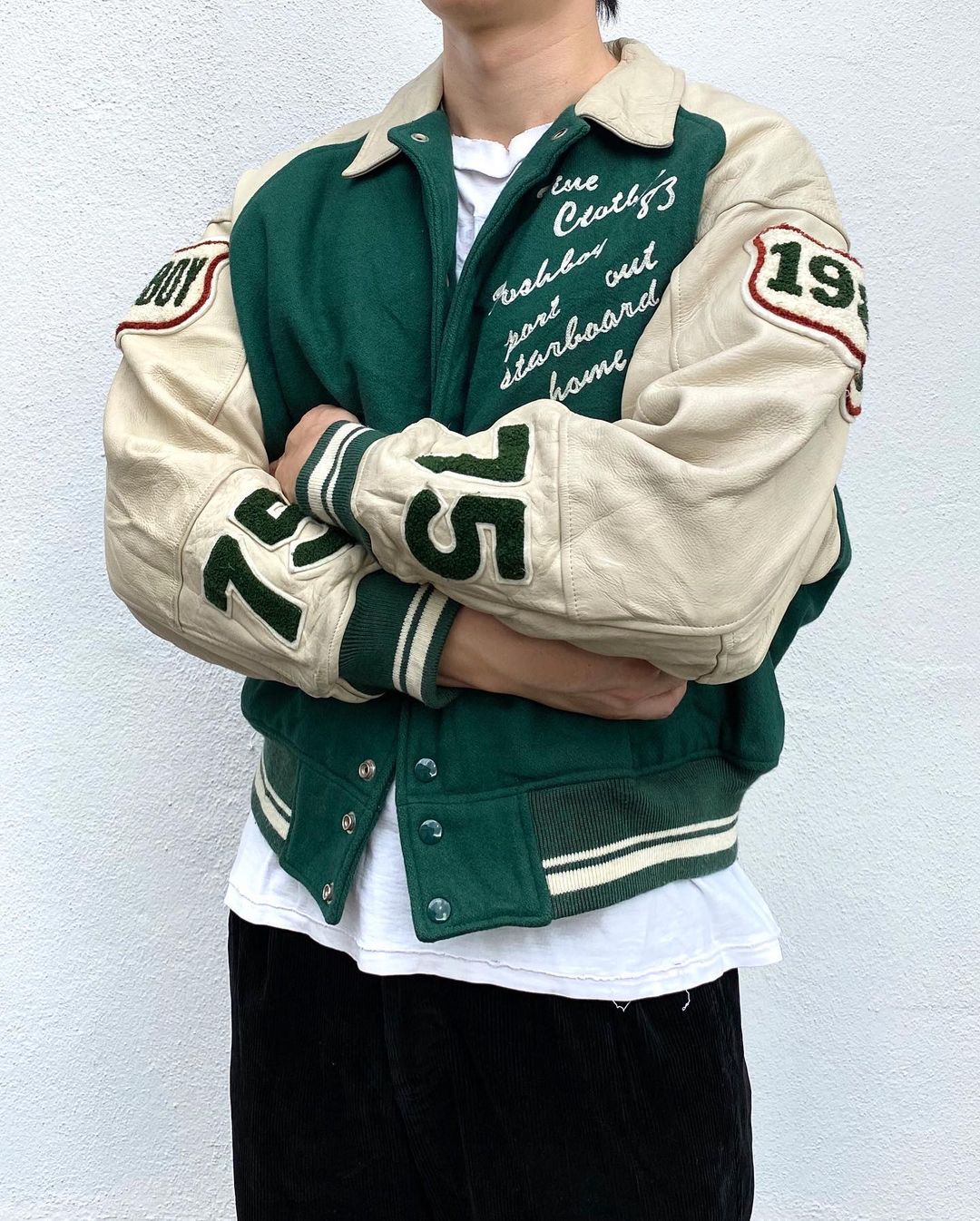 1983 POSH BOY LETTERMAN VARSITY JACKET (L/XL)