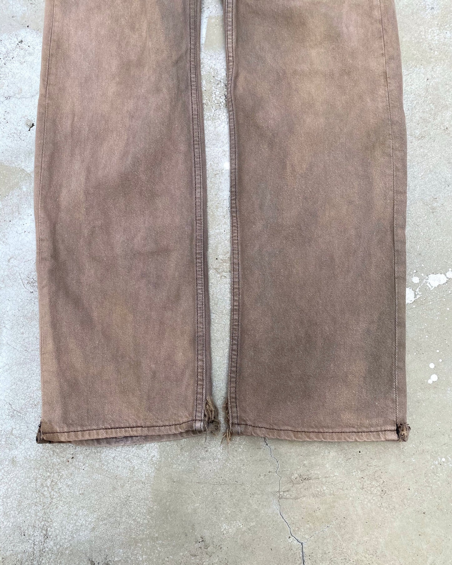 1990S BLEACHED LEVI'S 501 JEANS (34X30)