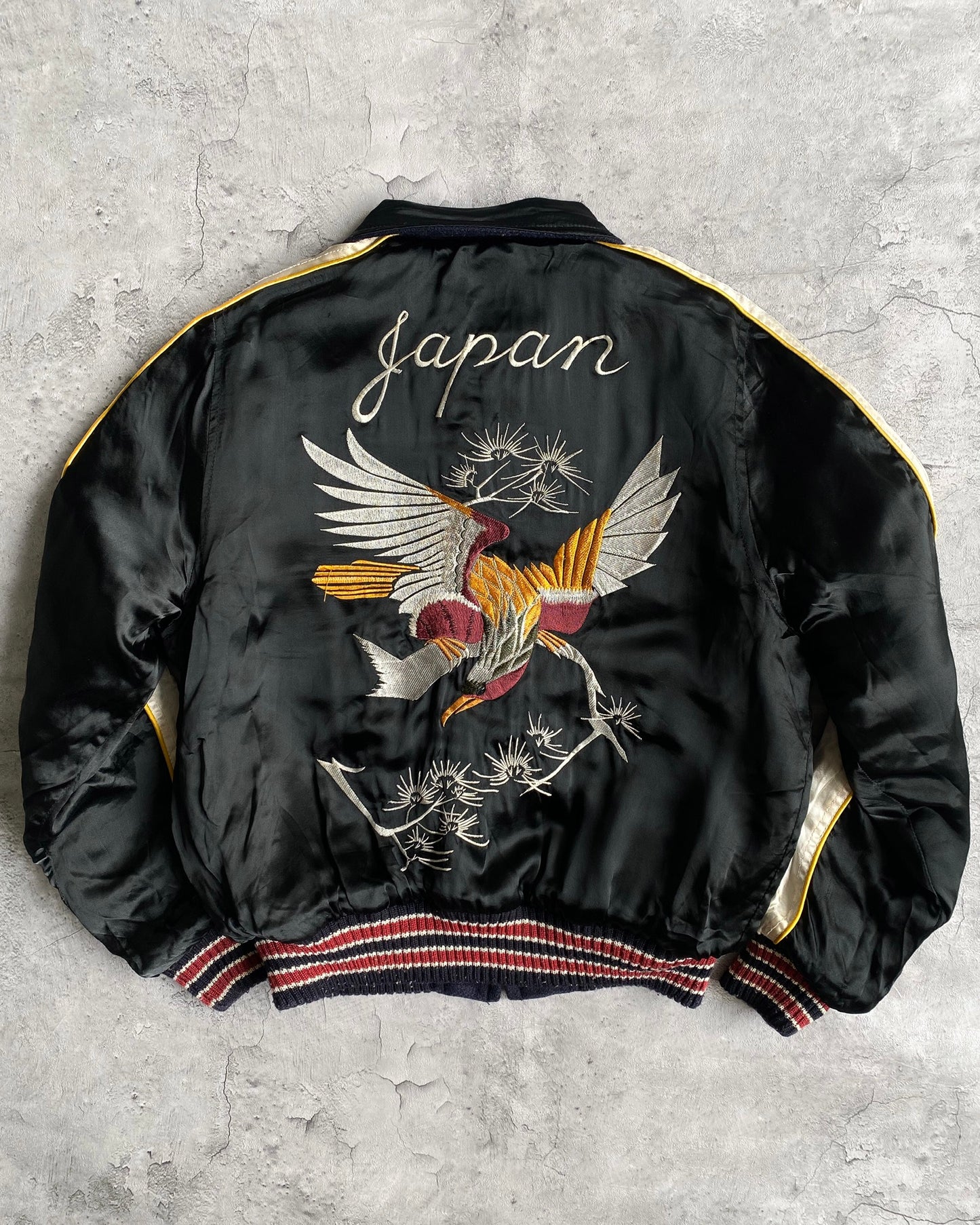1990S/2000S REVERSIBLE VARSITY/SUKAJAN JACKET (M)