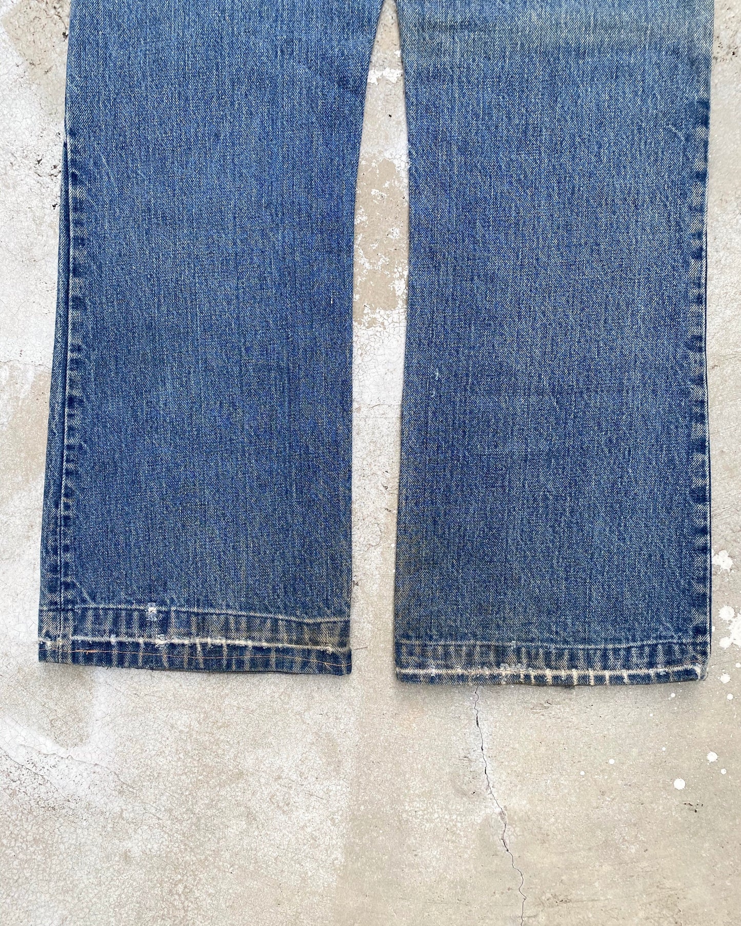 1970S LEVI'S 517 RELEASED HEM FLARED JEANS (34X30)