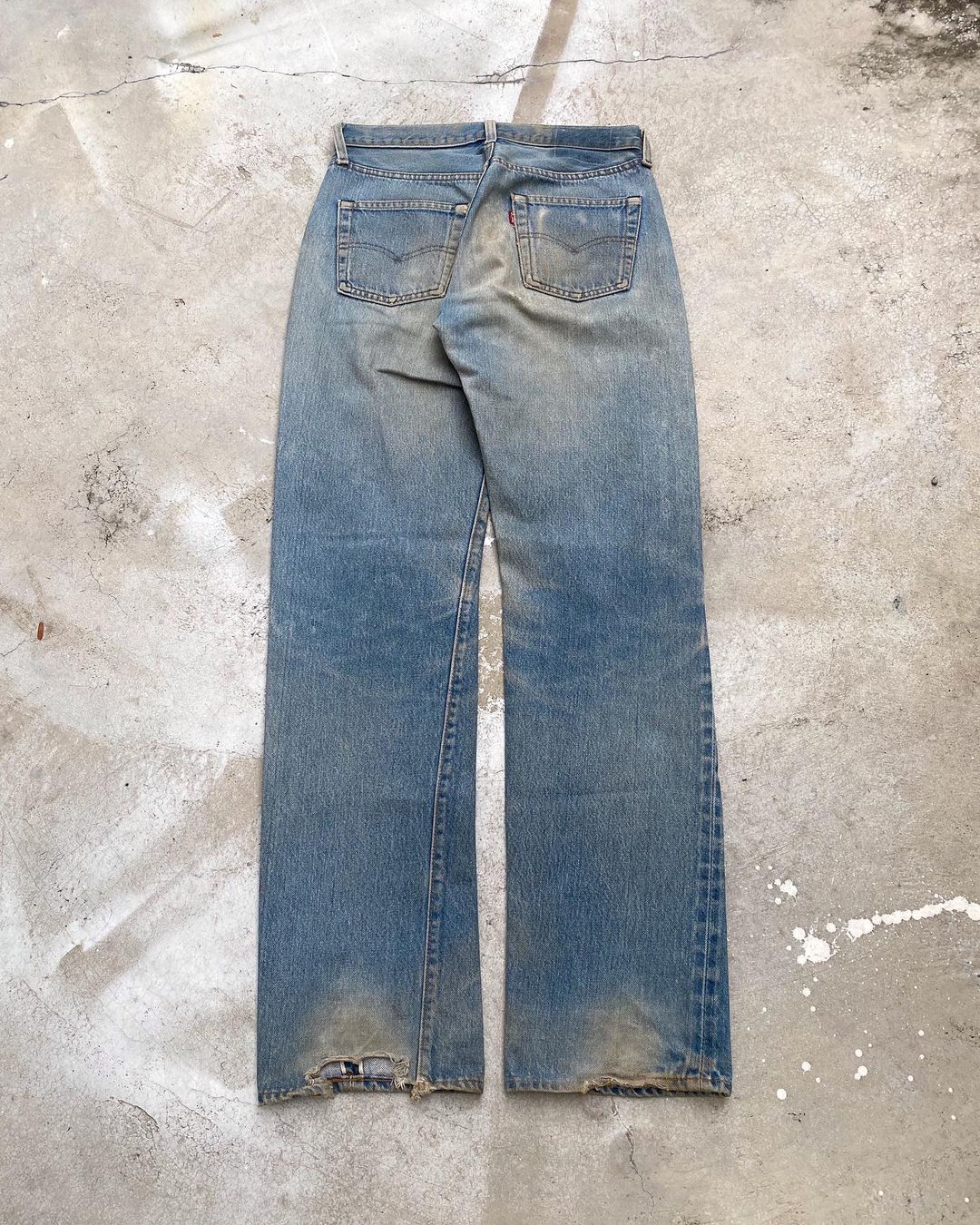 1980s Levi’s 501 Mud Wash Selvedge Jeans