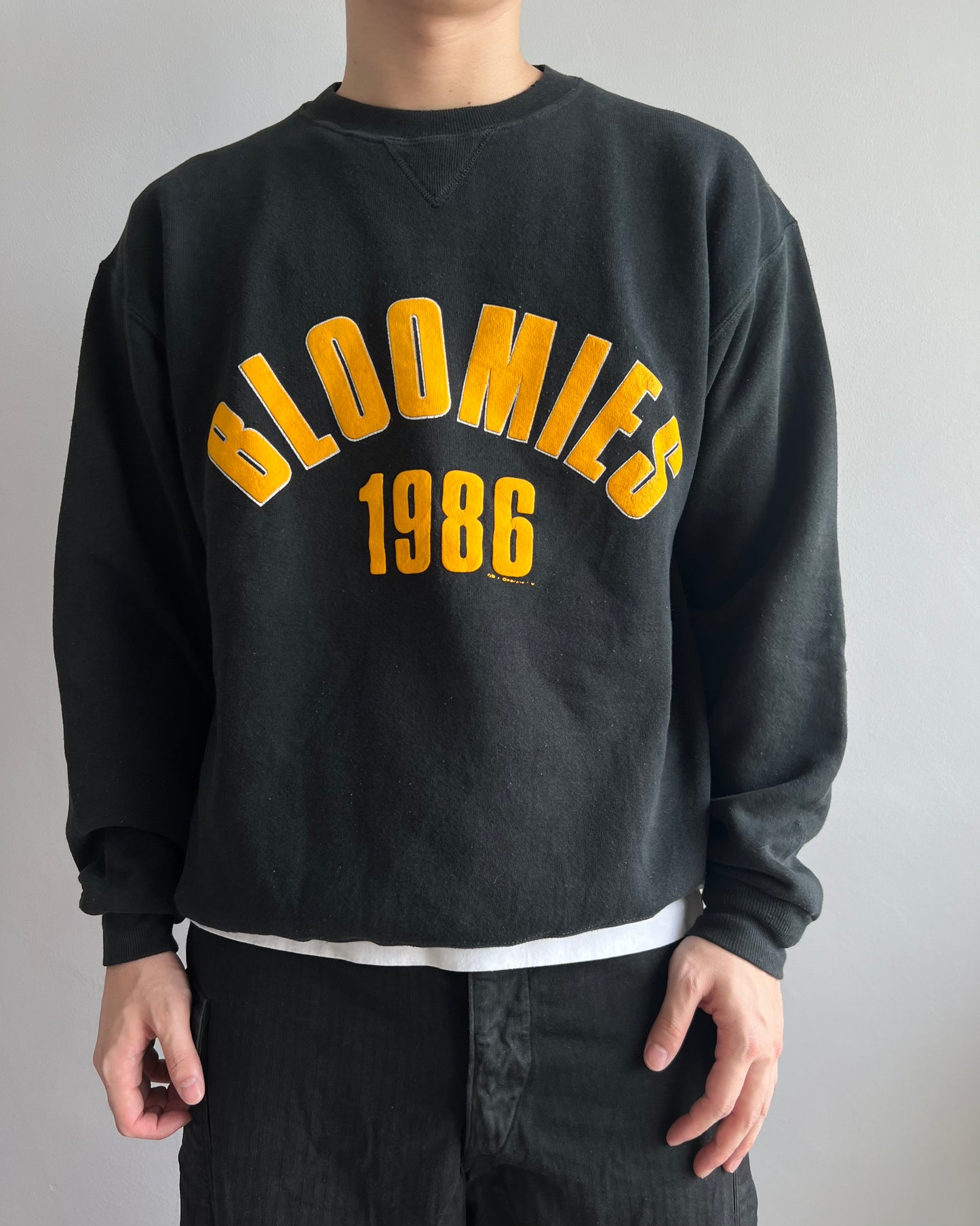 1986 'BLOOMIES' UNIVERSITY SWEATSHIRT (L)