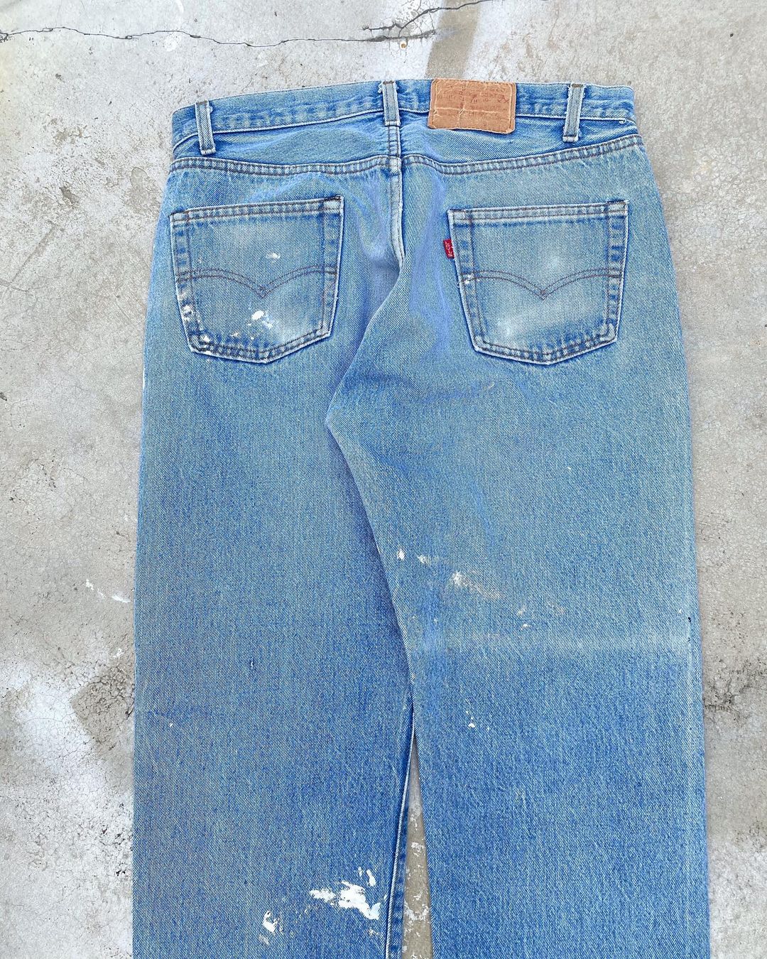 1980s Levi’s 501 Painted Jeans