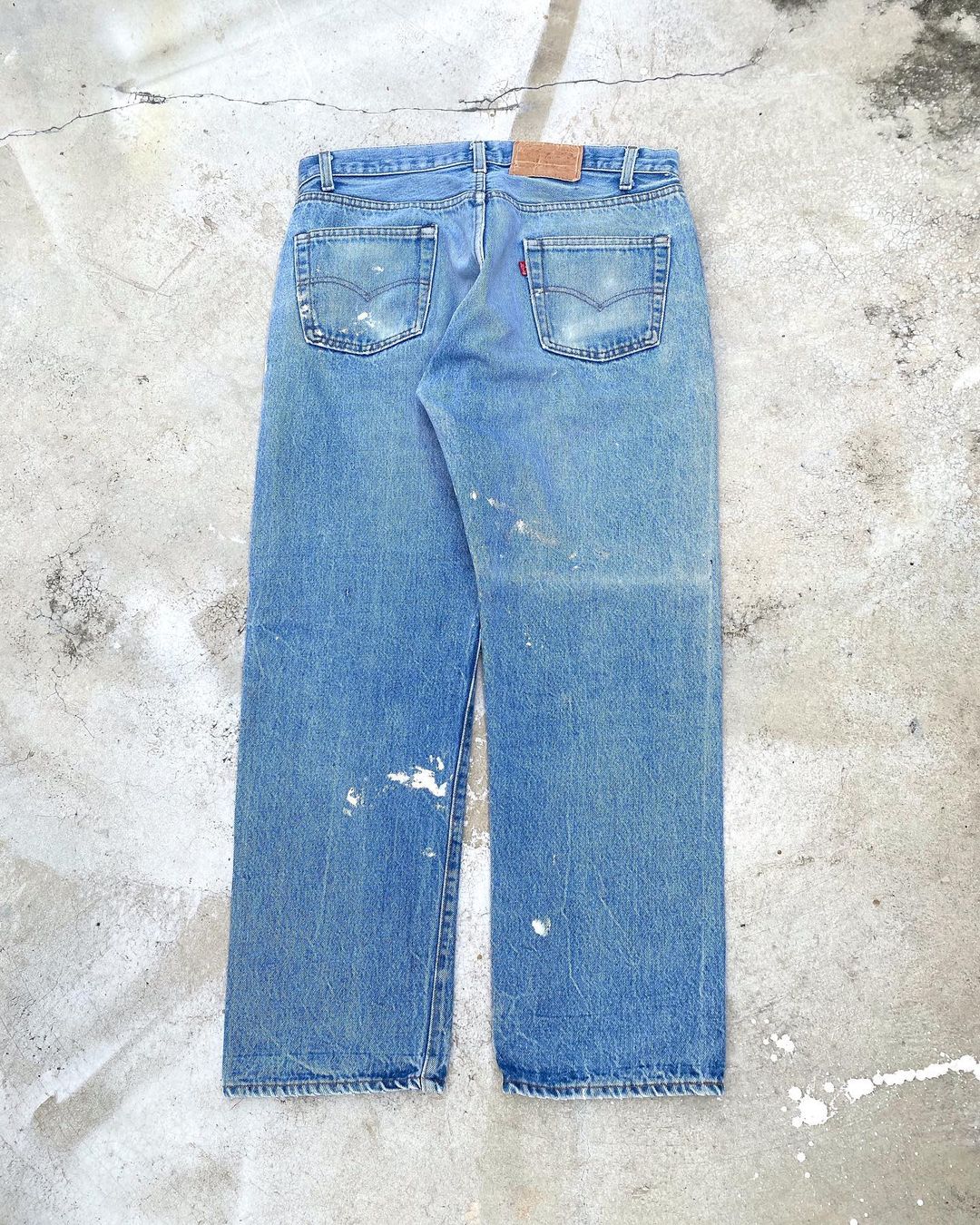 1980s Levi’s 501 Painted Jeans