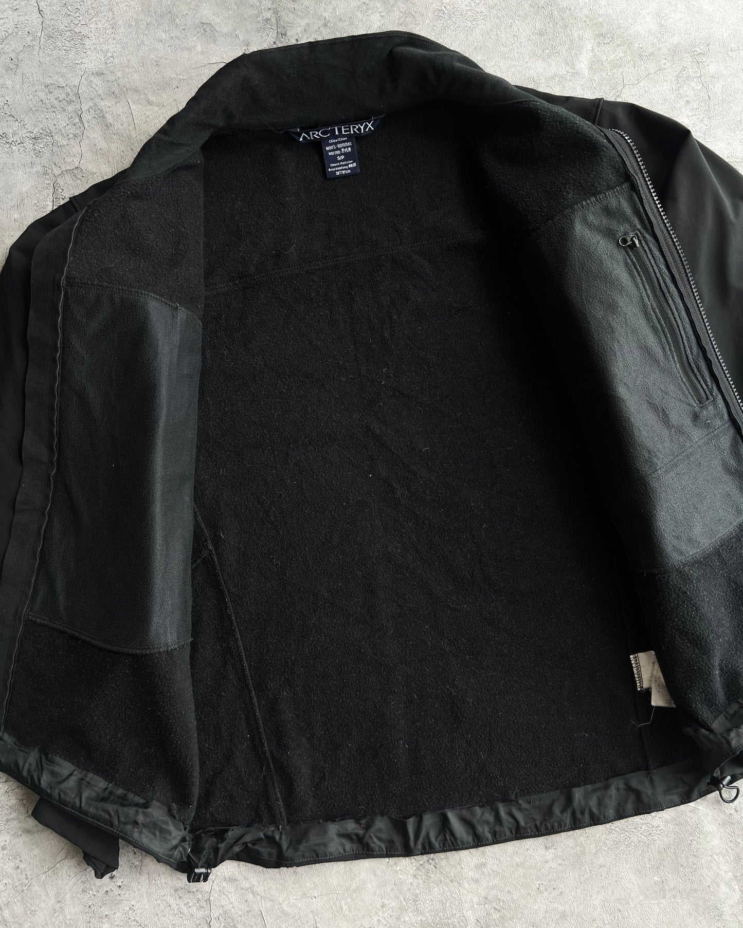 2000S BLACK ARC'TERYX POLARTEX JACKET (S-L)