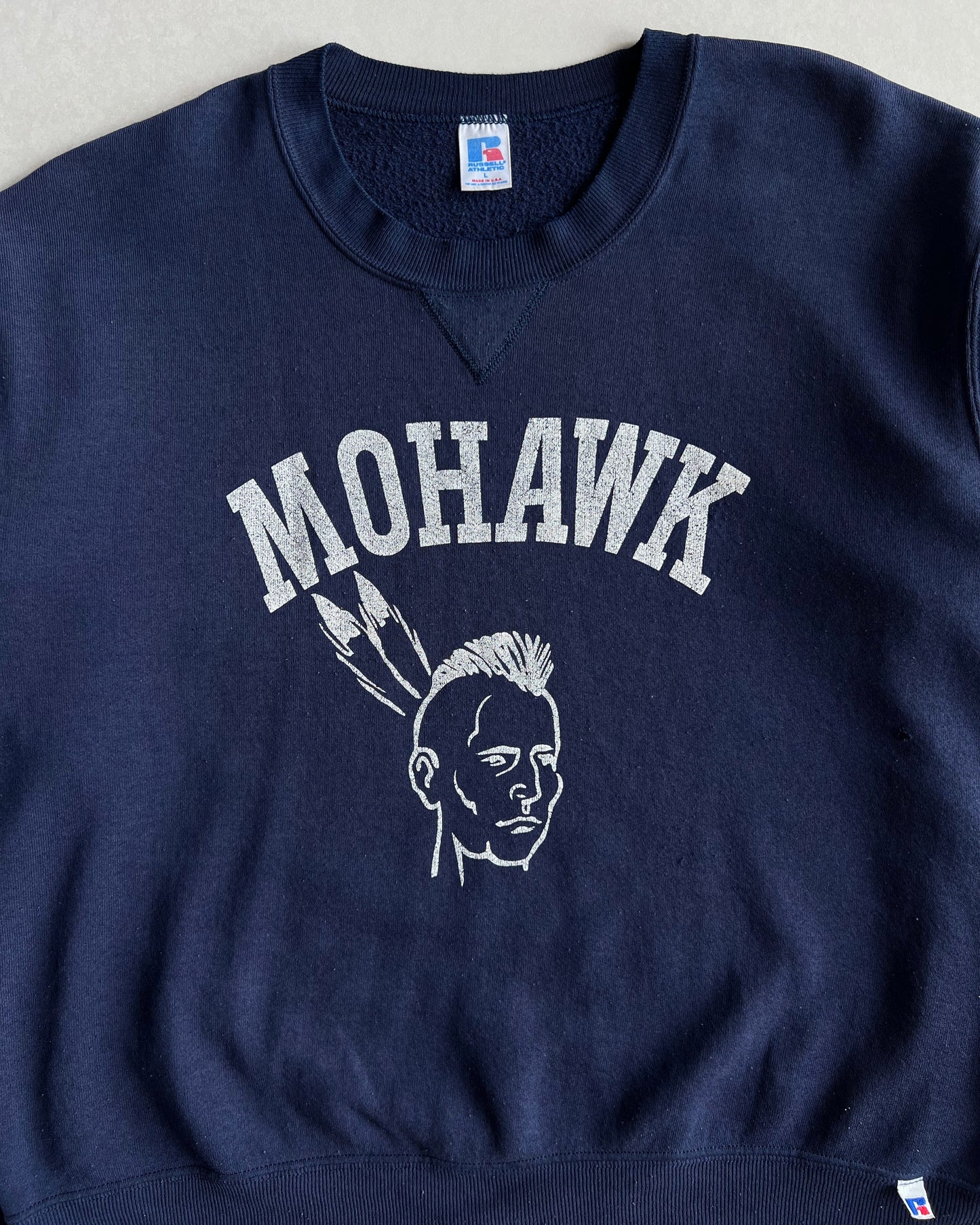 1980S RUSSELL 'MOHAWK' SWEATSHIRT (L)