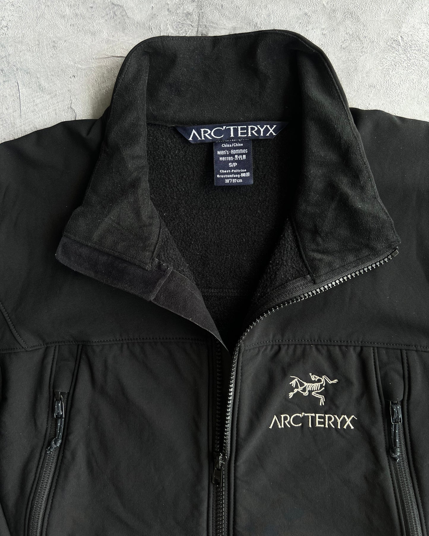 2000S BLACK ARC'TERYX POLARTEX JACKET (S-L)