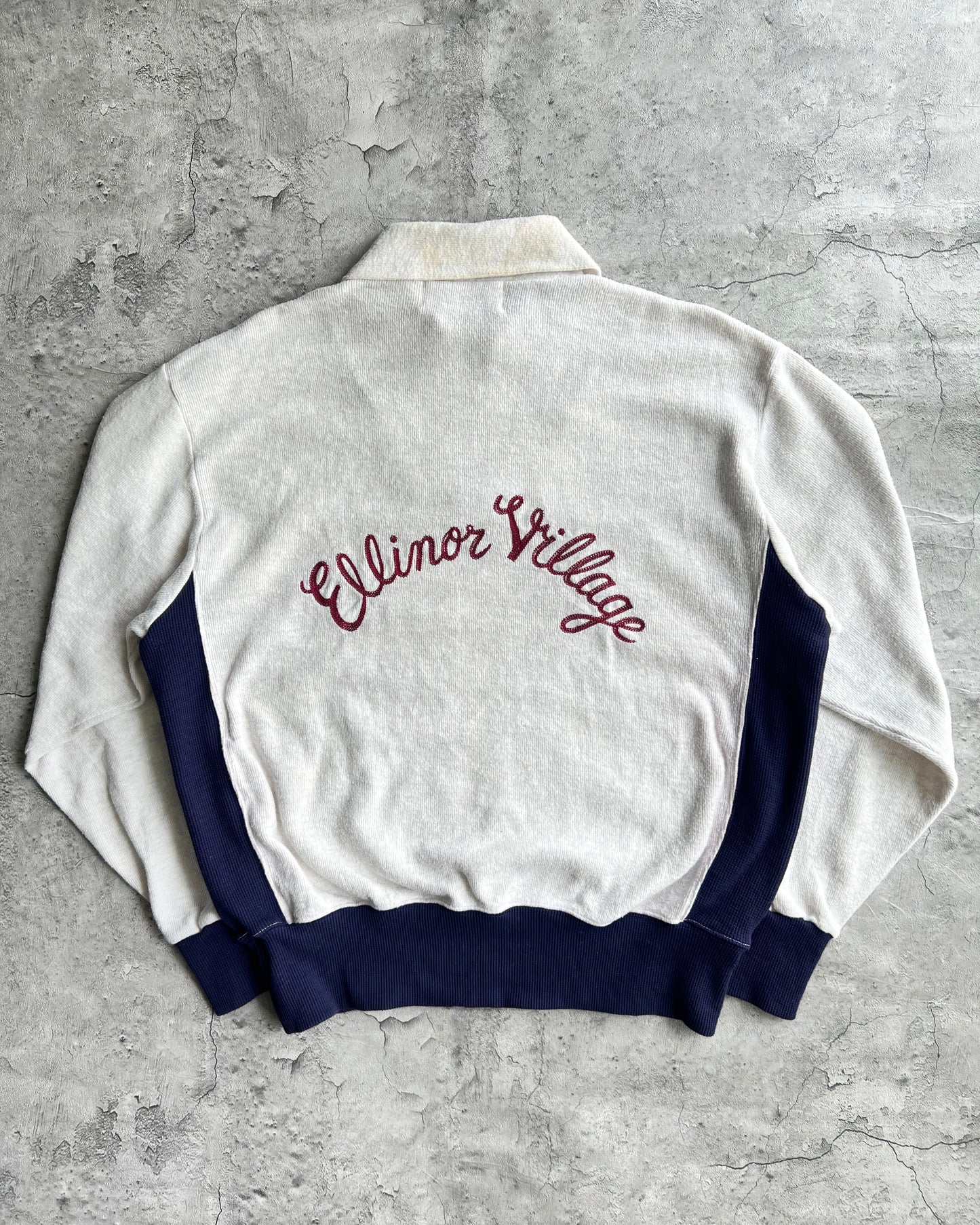 1990S/2000S 'ELLIMOZ VILLAGE' QUARTER ZIP SWEATSHIRT (S-L)
