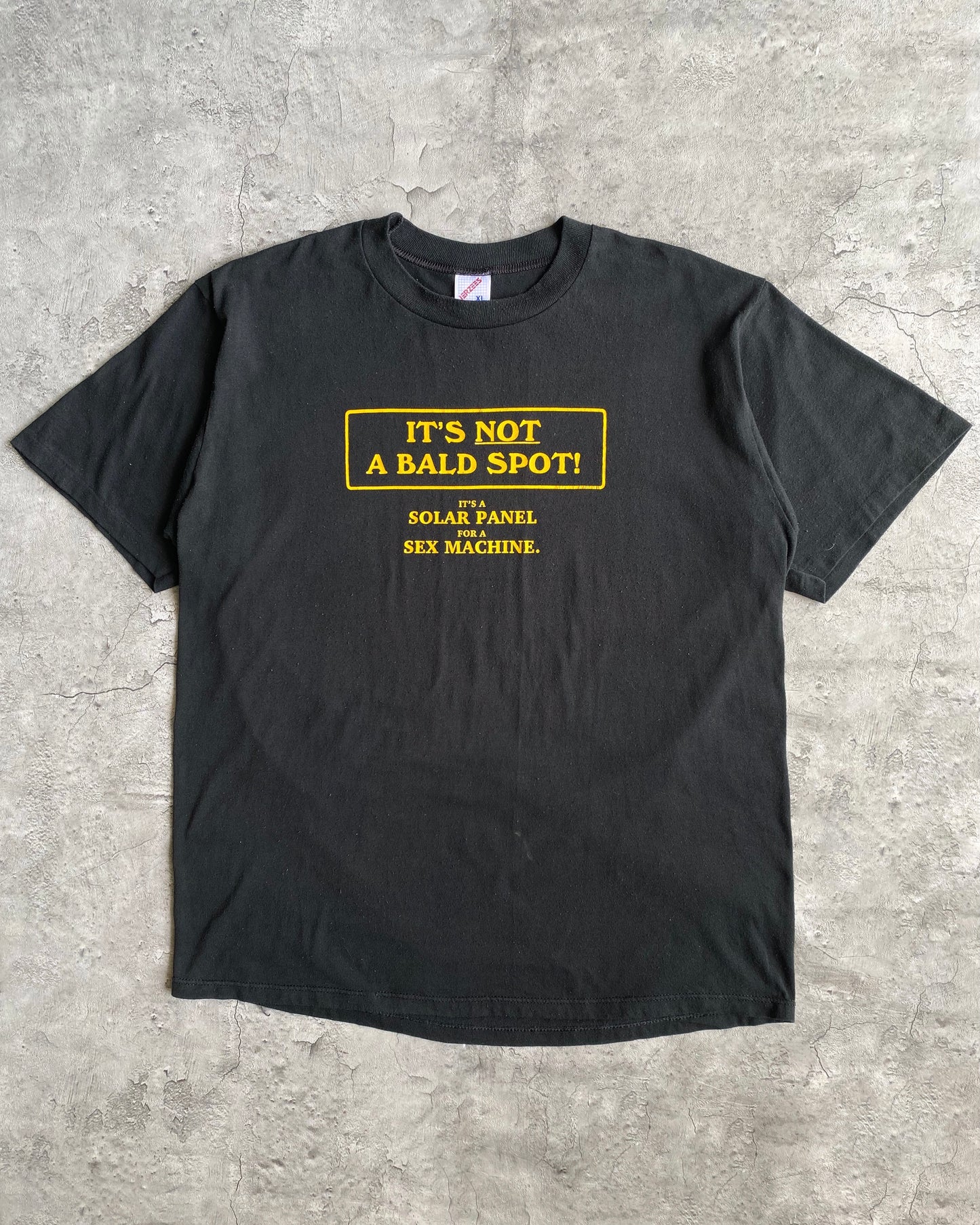 1980S 'IT'S NOT A BALD SPOT!' SINGLE STITCH TEE (XL)