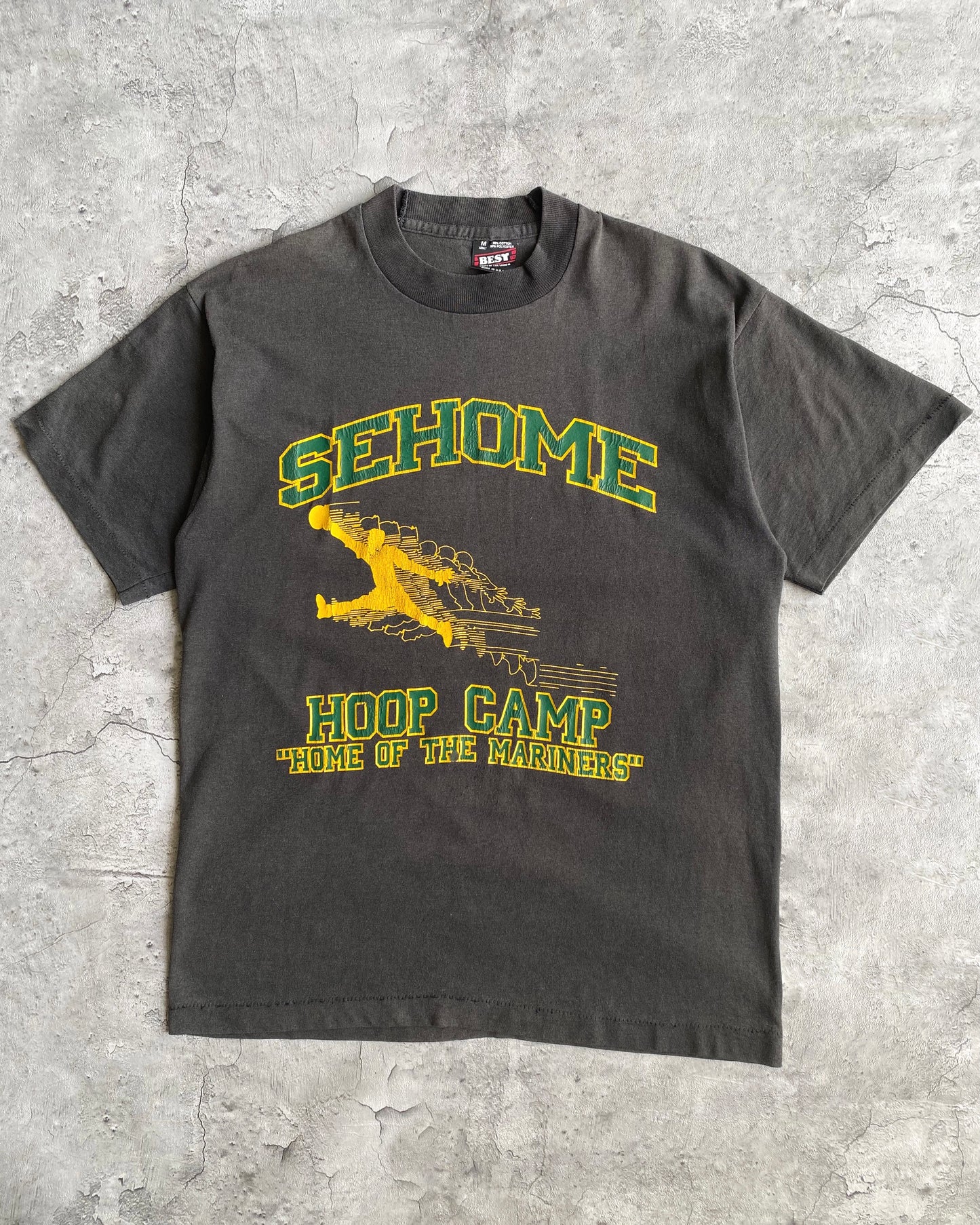 1990S 'SEHOME HOOP CAMP' SINGLE STITCH TEE (M)