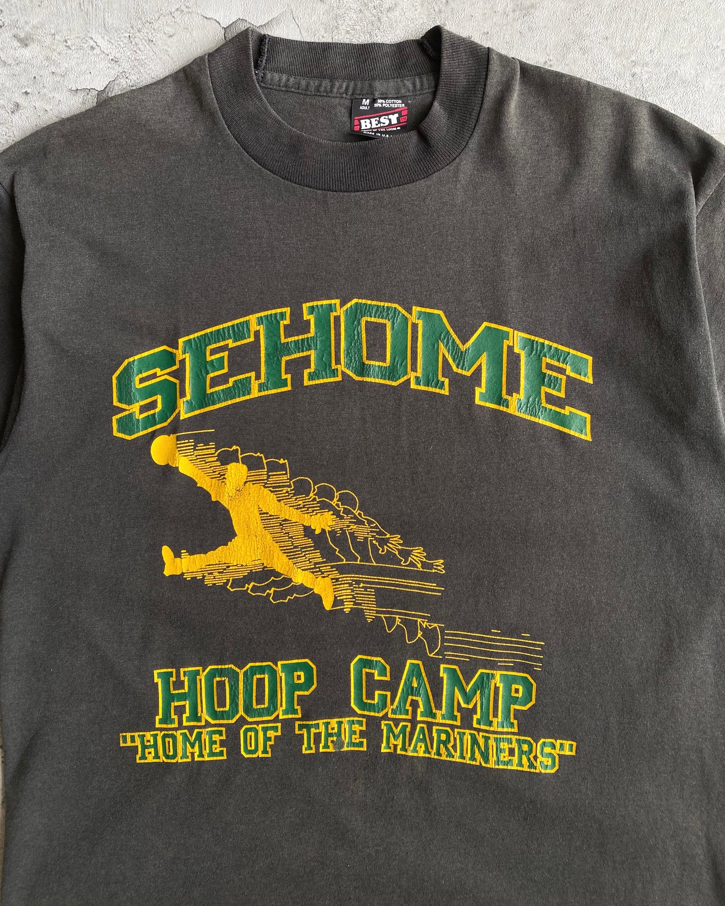1990S 'SEHOME HOOP CAMP' SINGLE STITCH TEE (M)