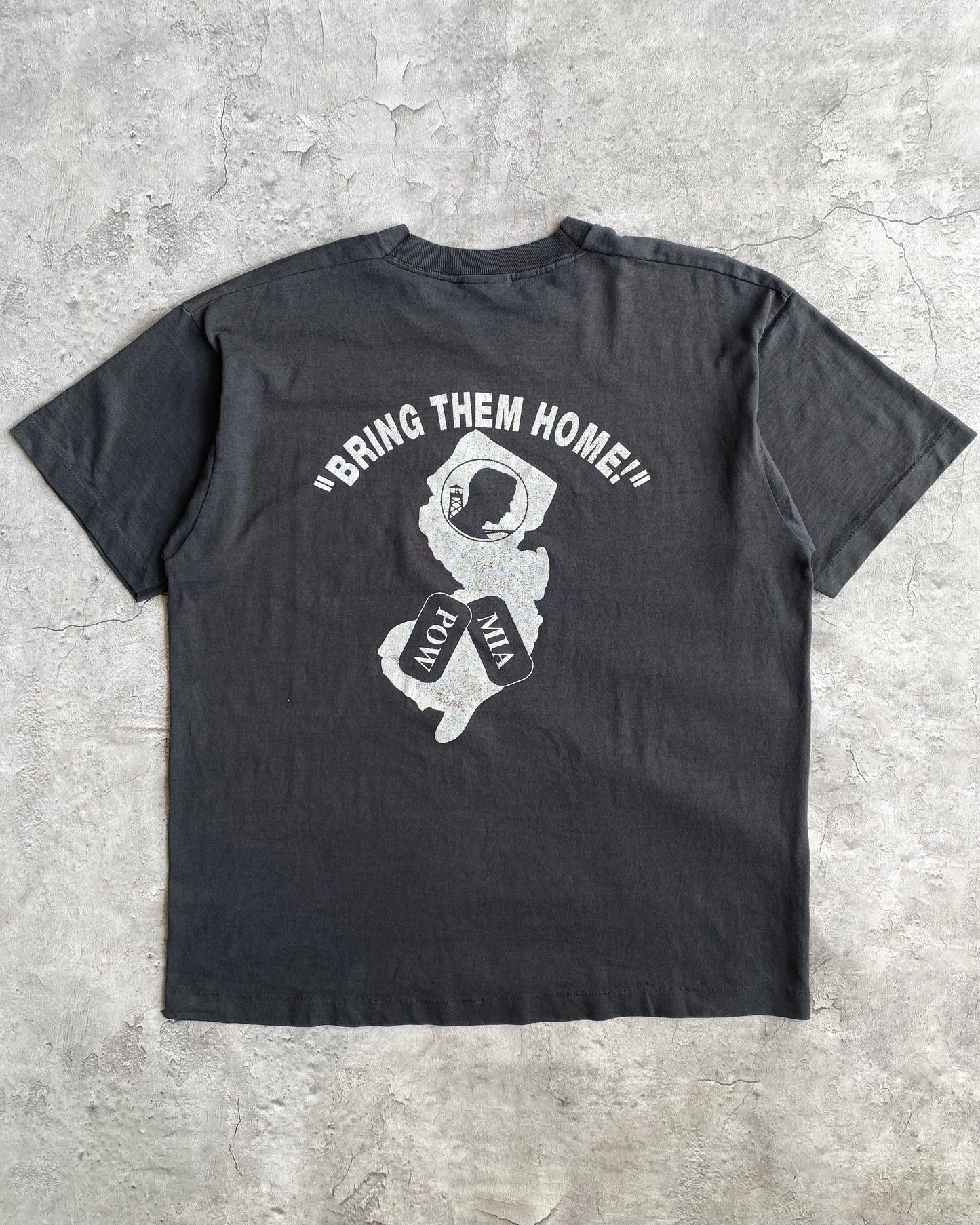 1992 'POW MIA' SINGLE STITCH TEE (XL)