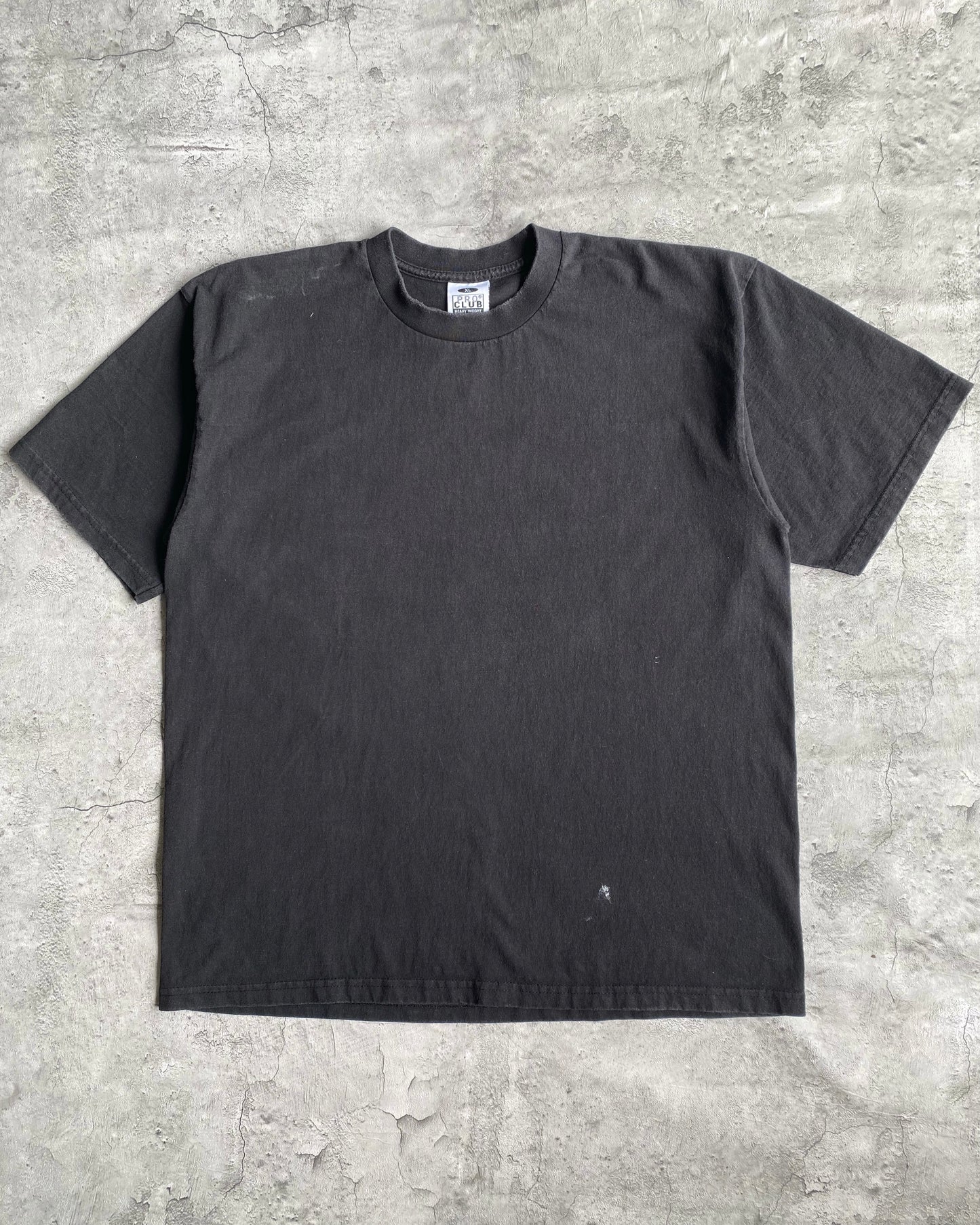 1990S BLACK BLANK TEE (L/XL)