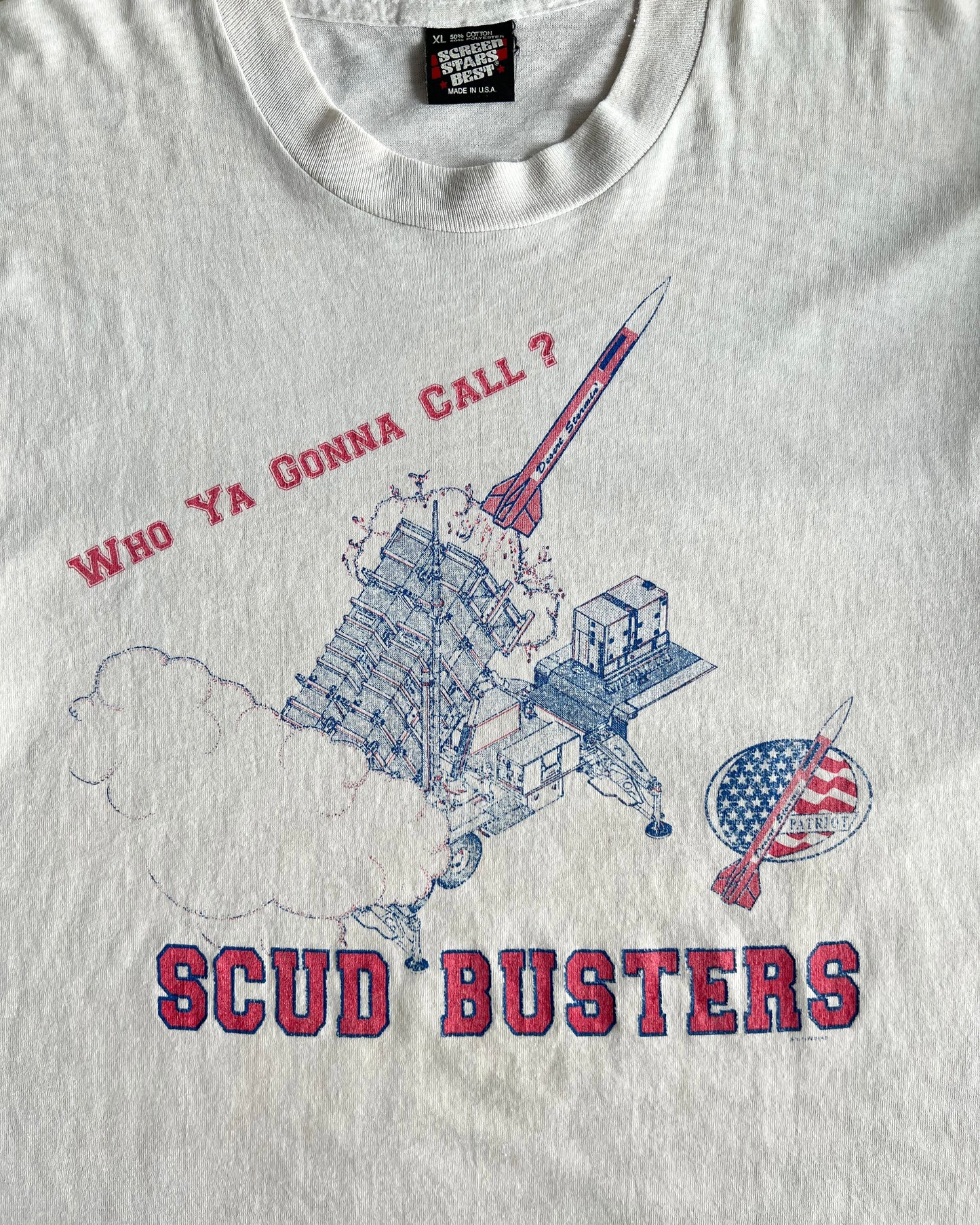 1980S 'SCUD BUSTER' SINGLE STITCH TEE (XL)