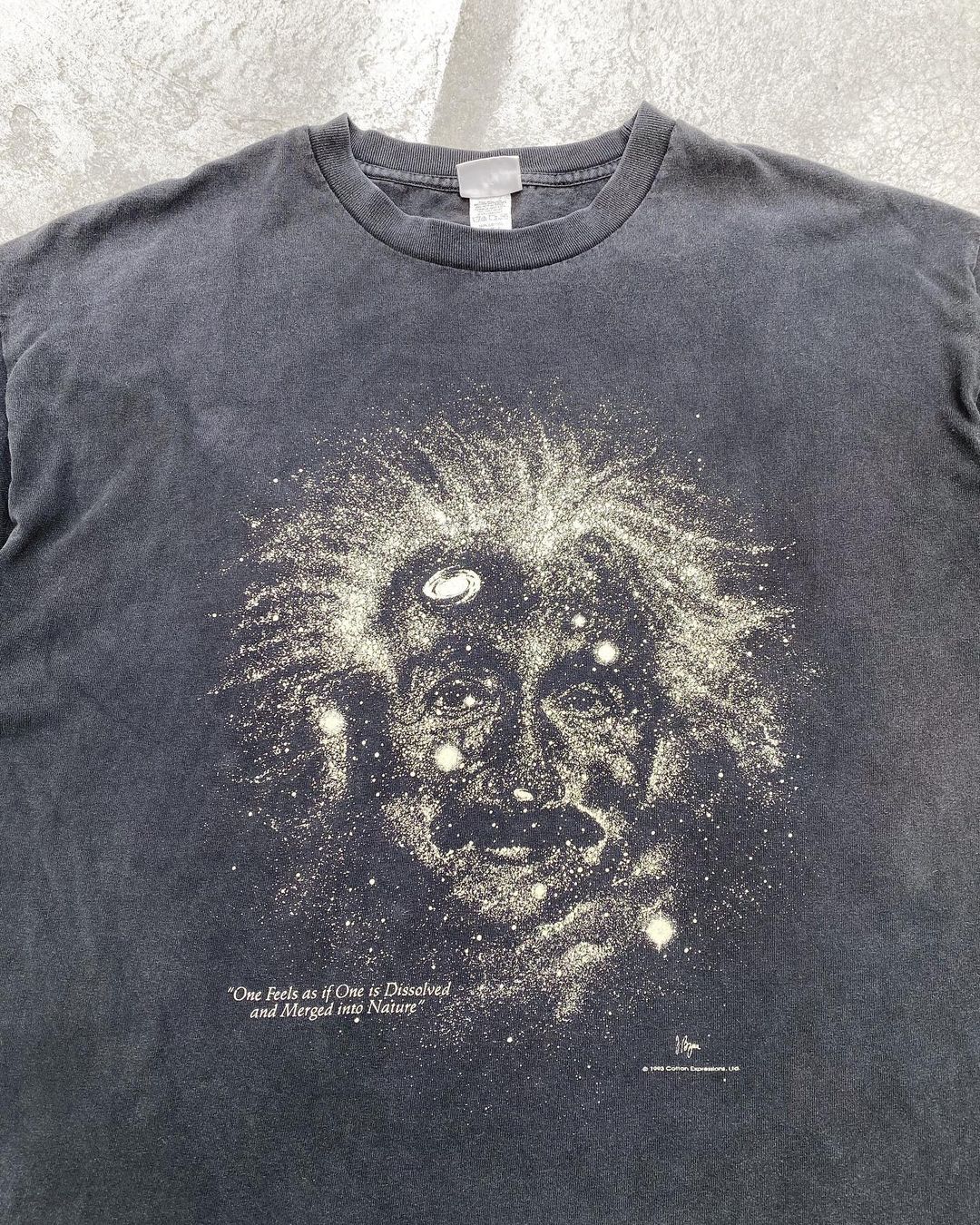 1993 Albert Einstein Glow in the Dark Tee