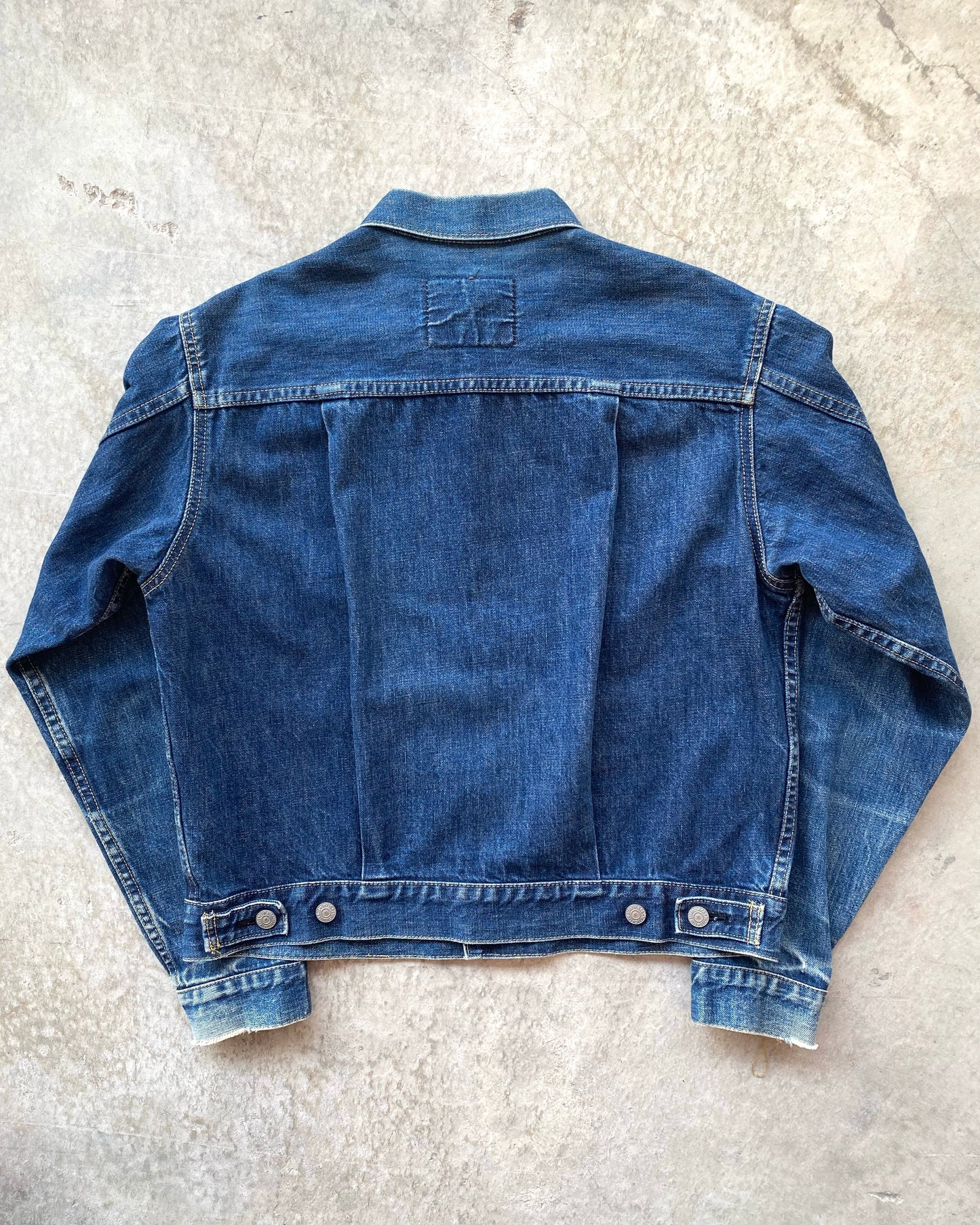 1990S BIG E LEVI'S TYPE II SELVEDGE DENIM JACKET (S-L)