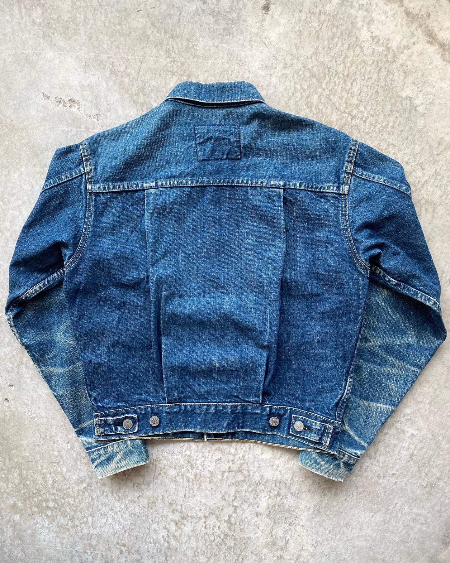 1990S BIG E LEVI'S TYPE II DENIM JACKET (S/M)