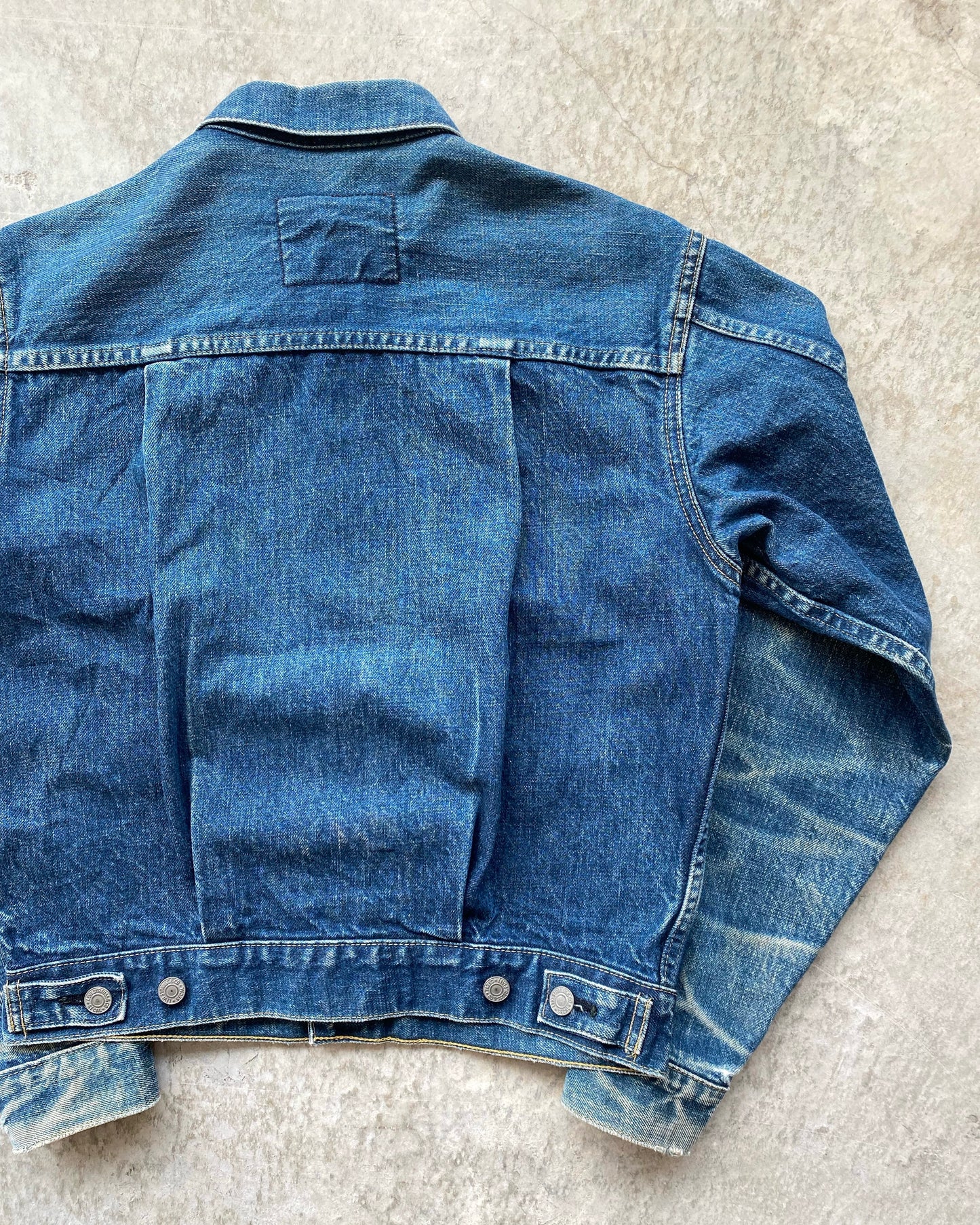 1990S BIG E LEVI'S TYPE II DENIM JACKET (S/M)