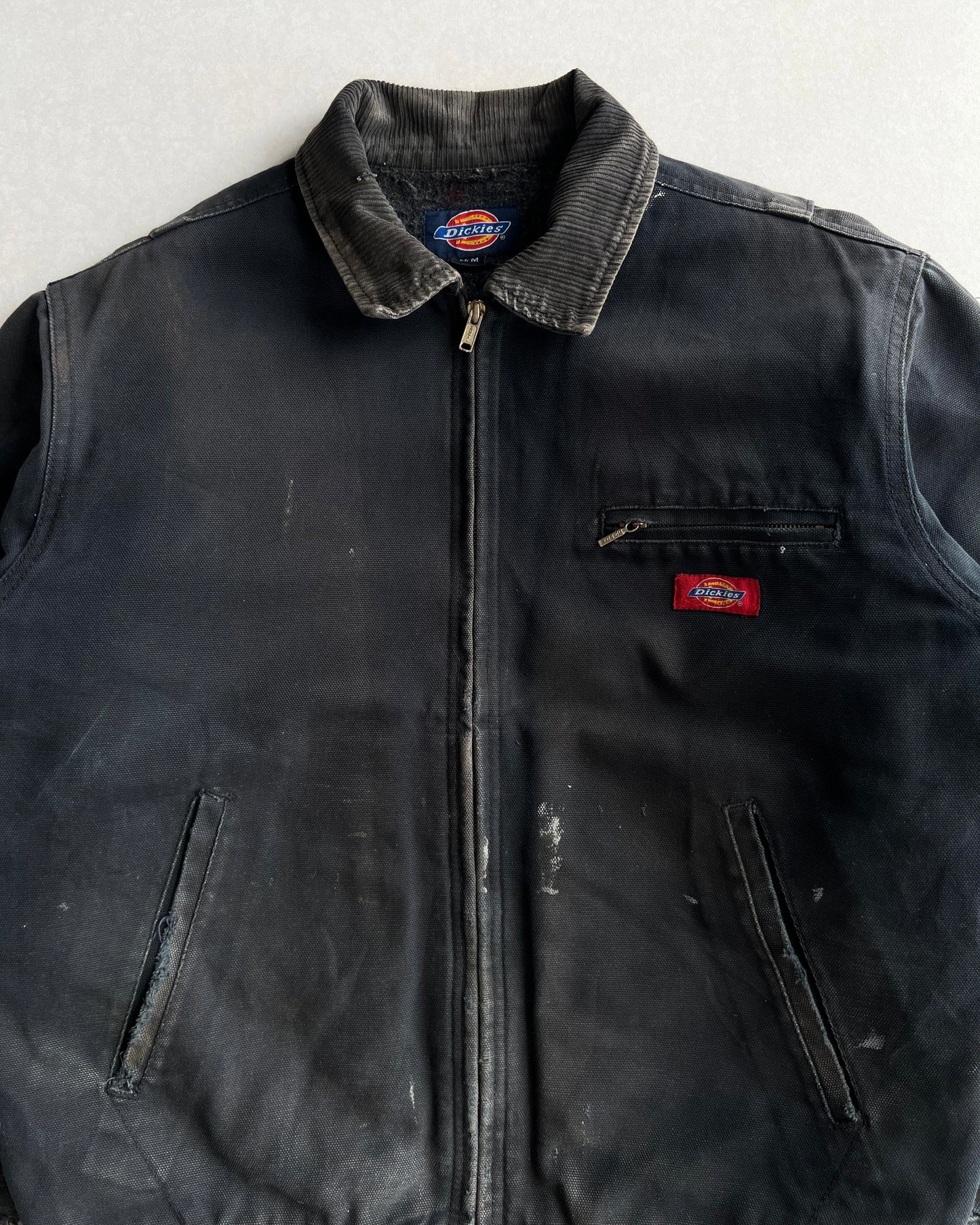 1990S SUN FADED DICKIES DETROIT WORK JACKET (M)