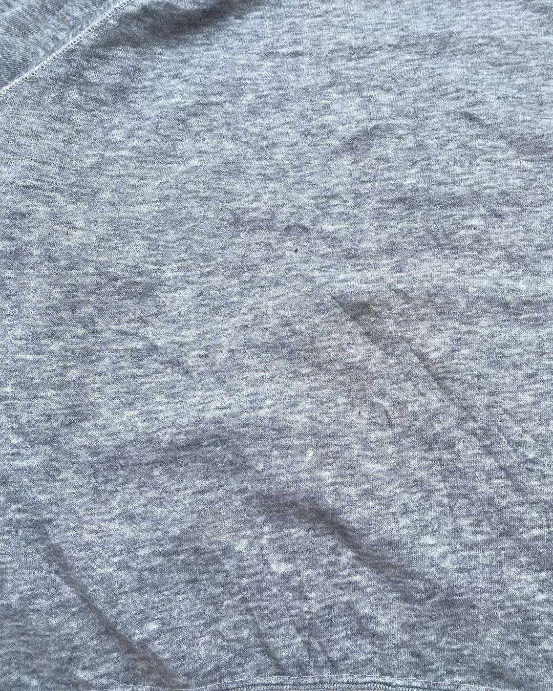 1980s Grey Plain Raglan Sweatshirt