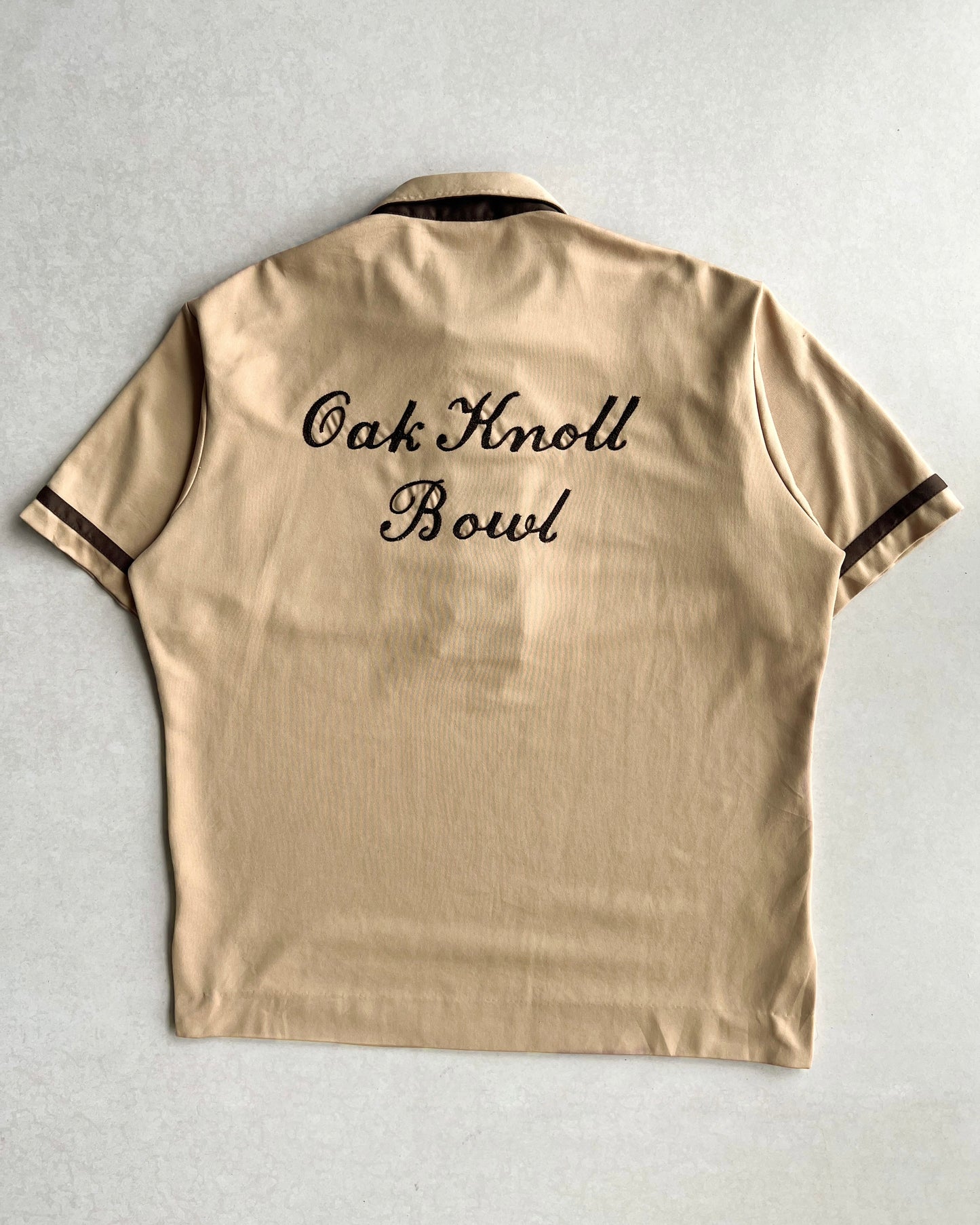 1970S 'OAK KNOLL BOWL' KING LOUIE BOWLING POLO (M)