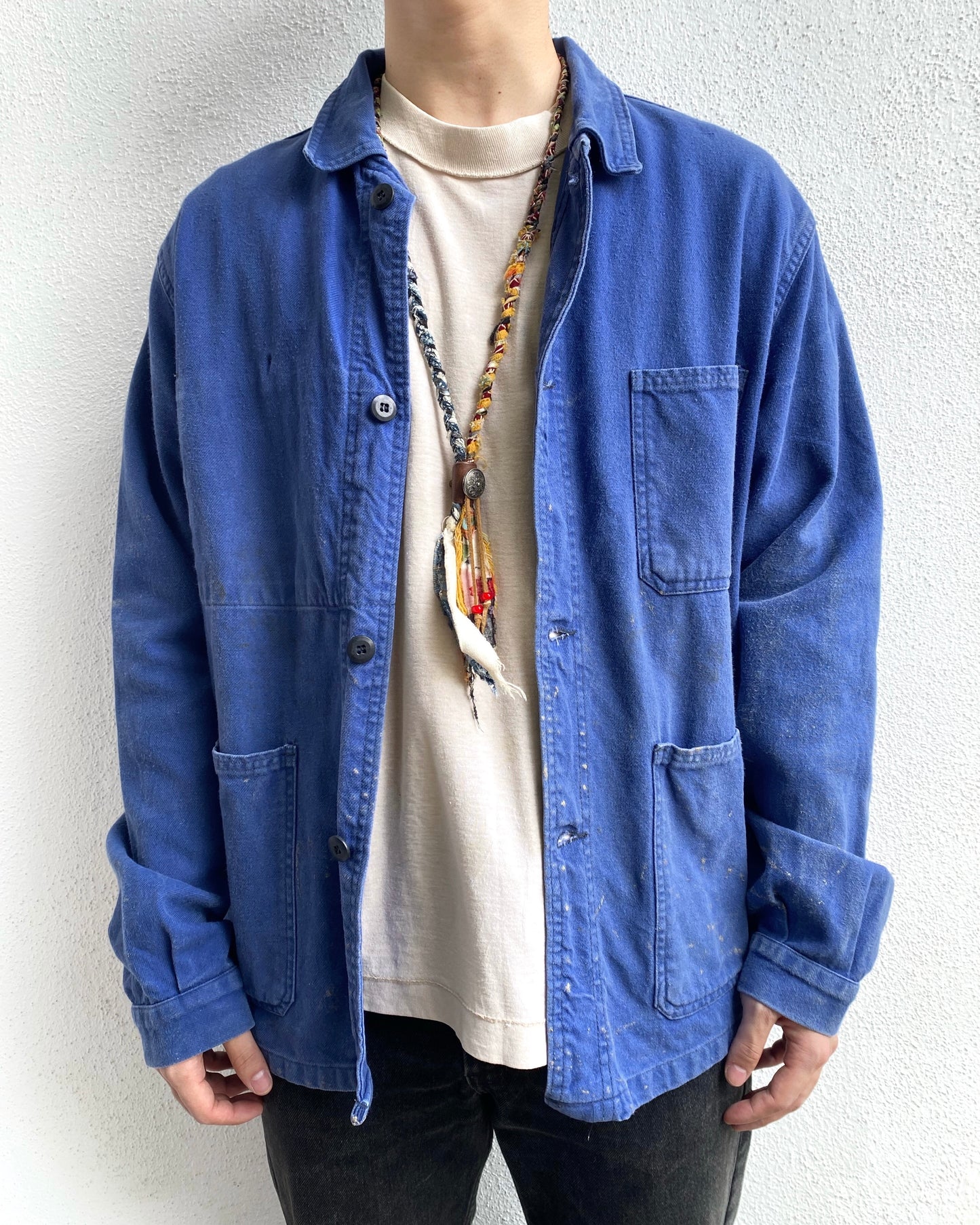 1960S LE MONT PAINTED FRENCH WORKWEAR (L/XL)