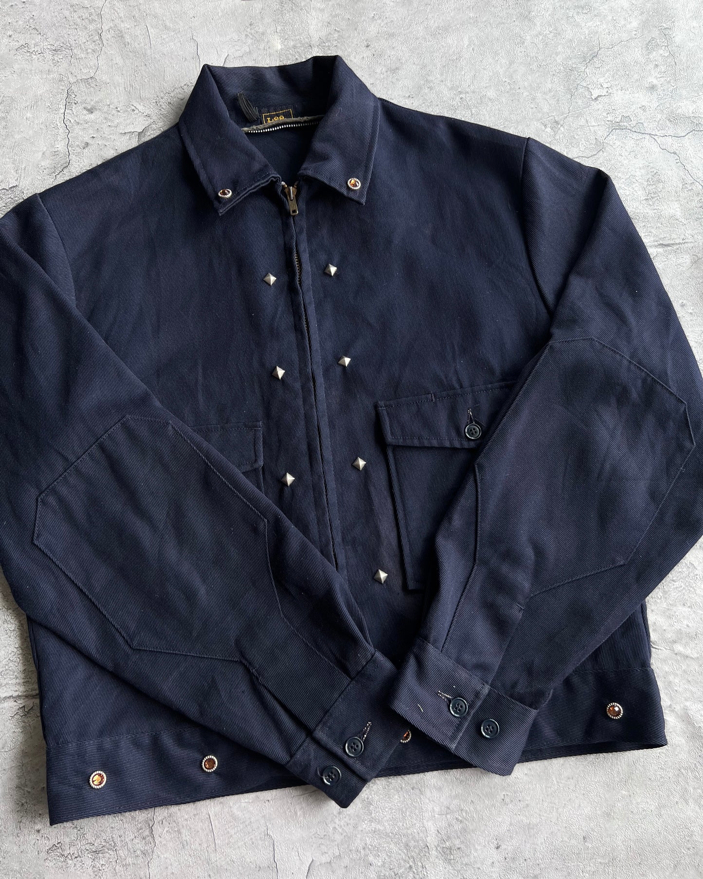 1960S LEE DOUBLE POCKET ROCKABILLY JACKET (S-L)