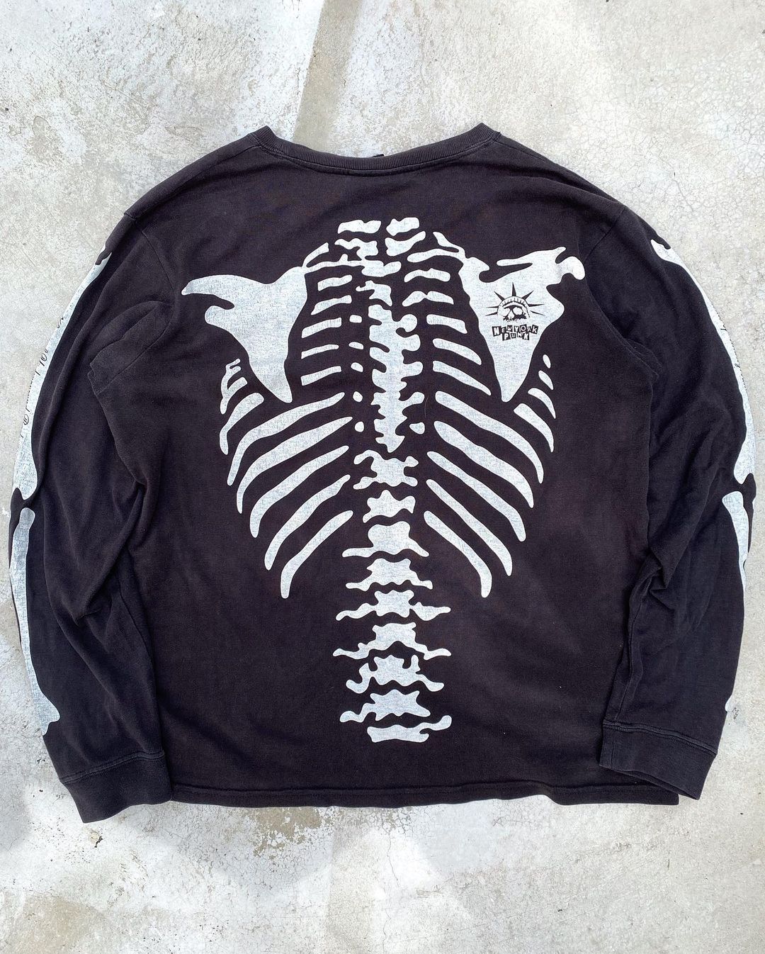 1980s ‘Home of Underground Rock’ CBGB & OMFUG Long Sleeves Tee