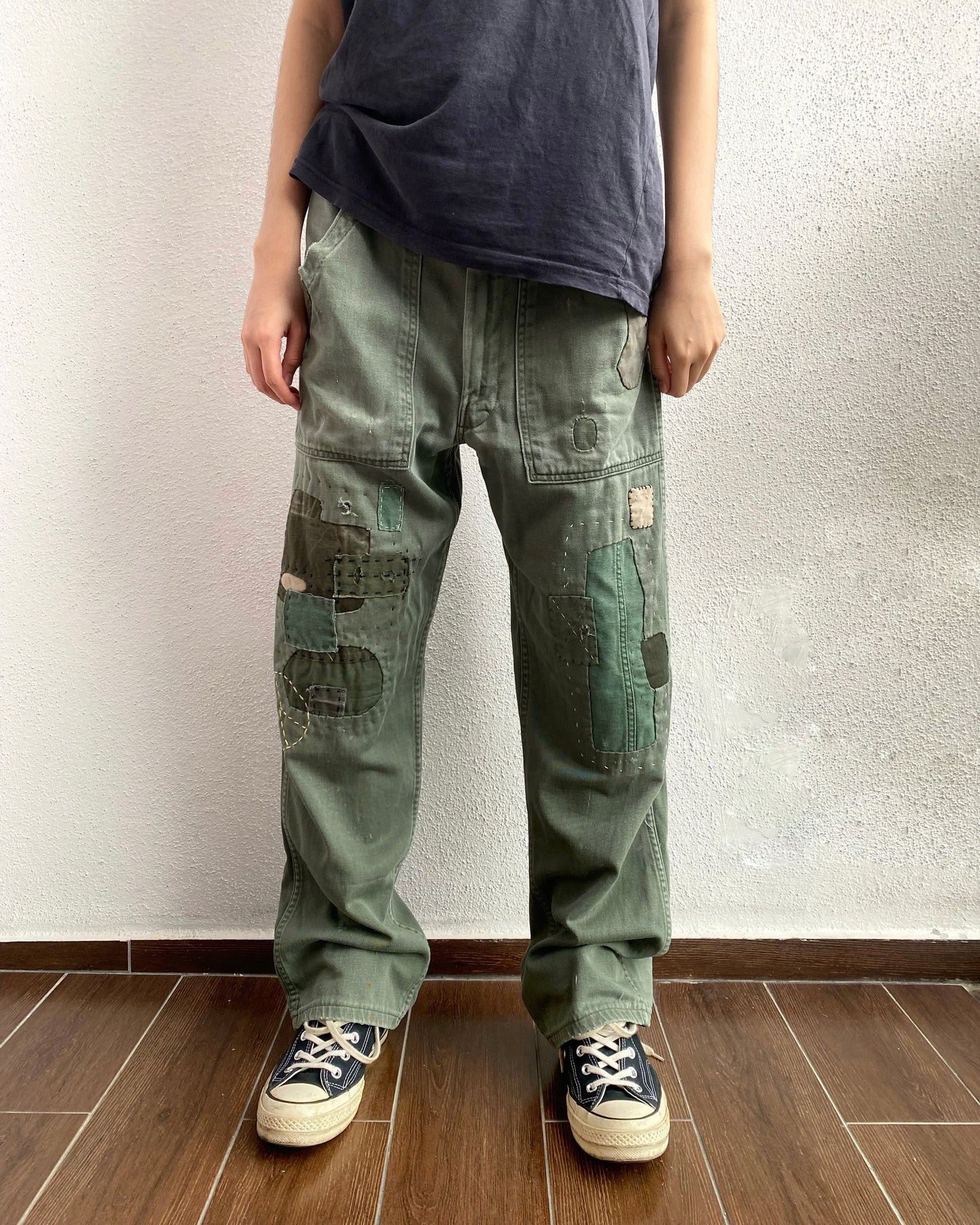 1950S/1960S OG-107 SATEEN US ARMY TROUSERS (32X30)