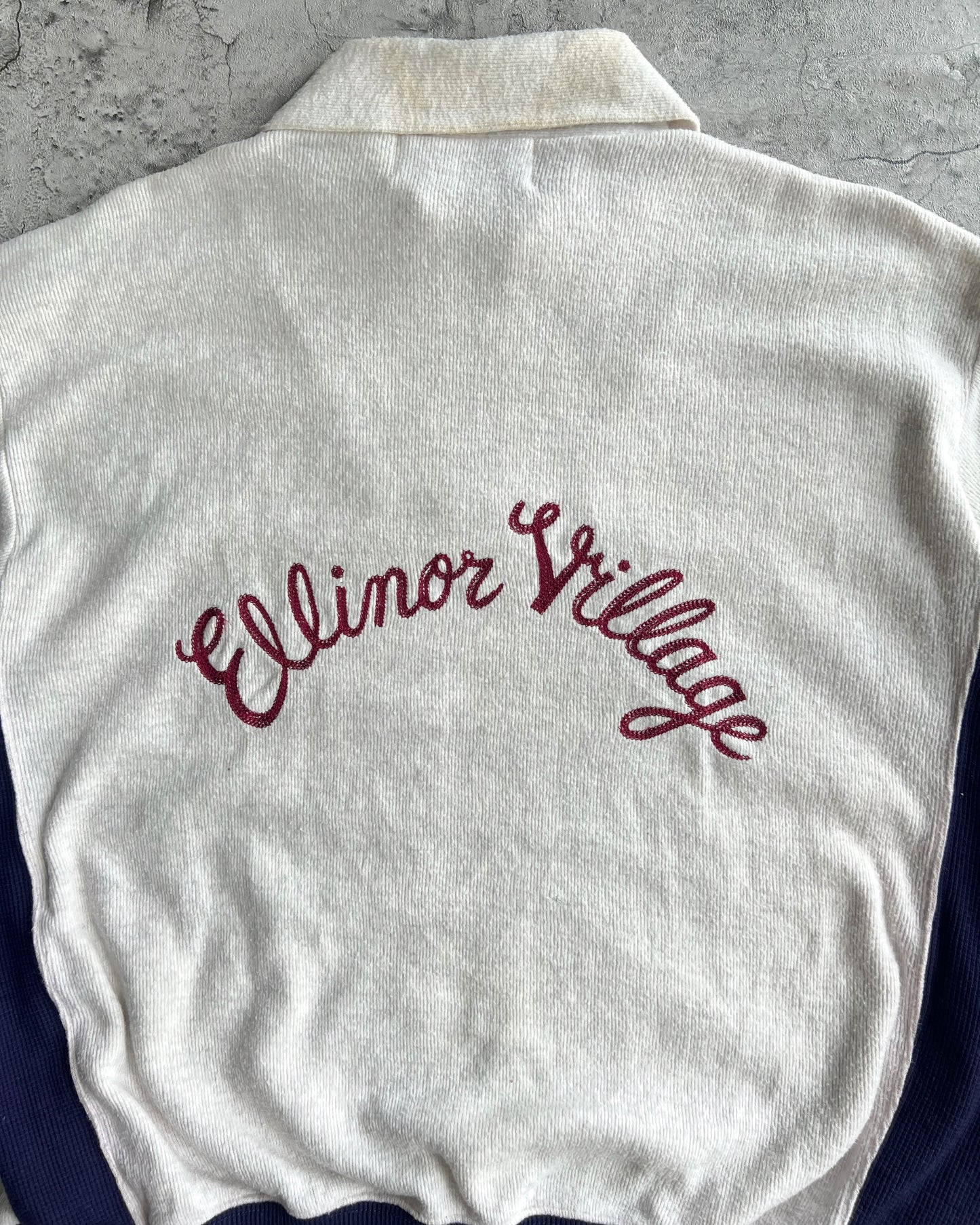 1990S/2000S 'ELLIMOZ VILLAGE' QUARTER ZIP SWEATSHIRT (S-L)