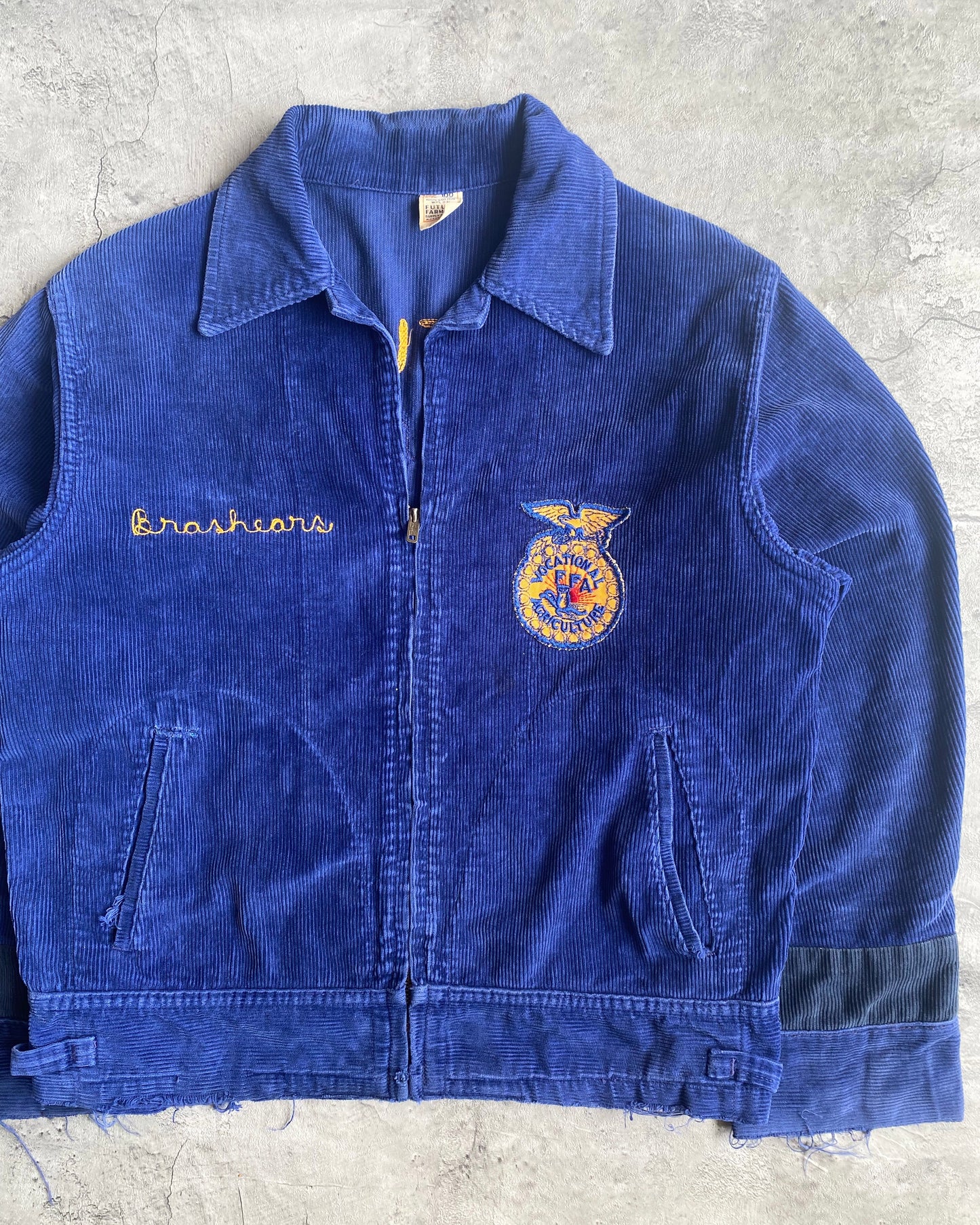 1960S 'KENTUCKY TRIGG COUNTY' FFA CORDUROY JACKET (S-L)