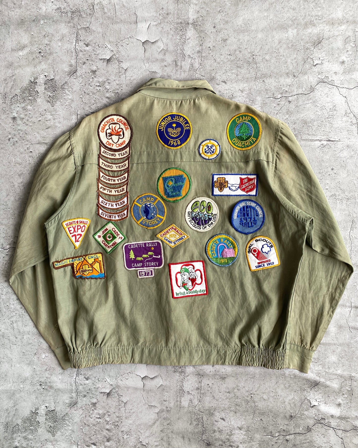 1950S PATCHES SCOUT CAMPING JACKETS (S-L)