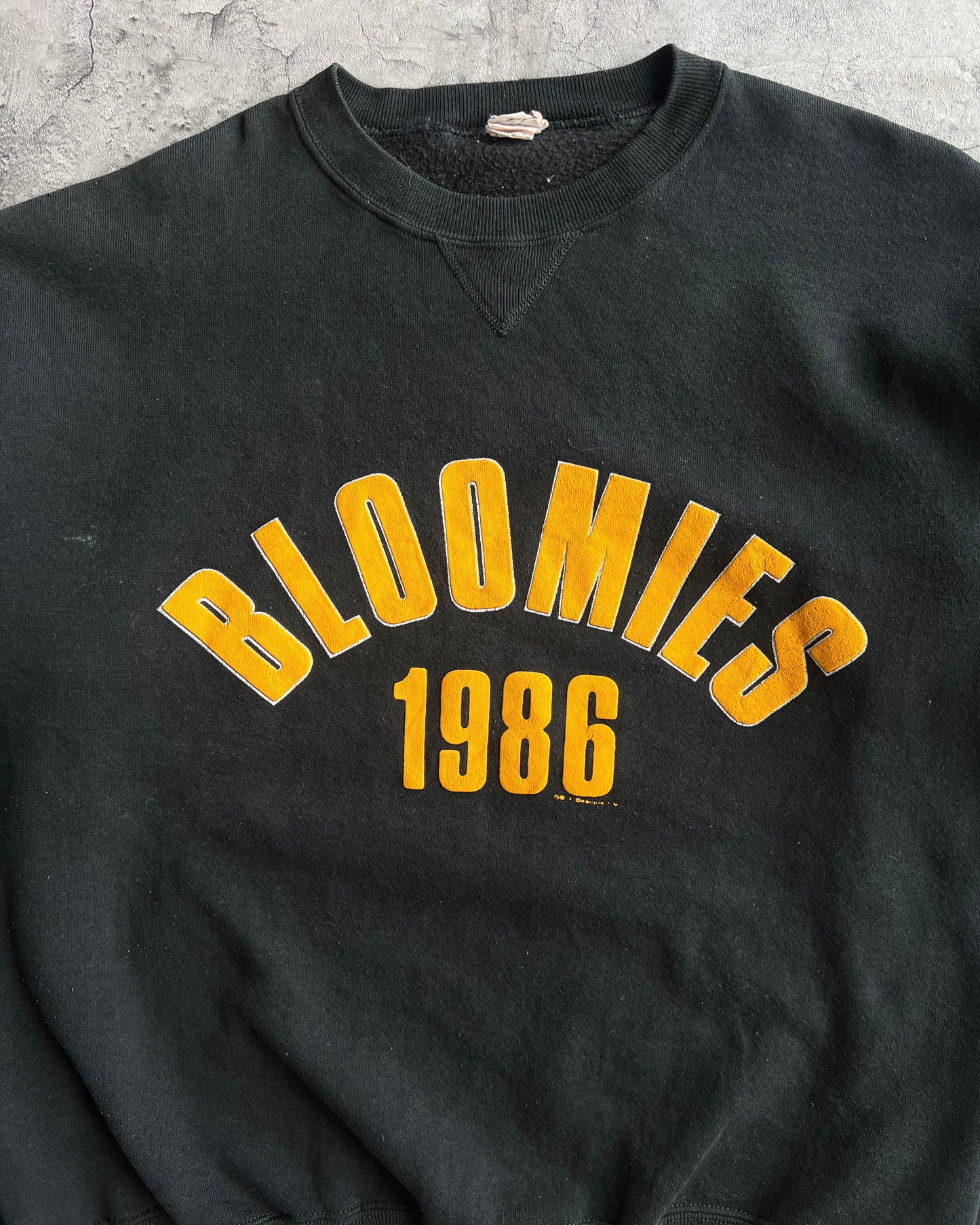 1986 'BLOOMIES' UNIVERSITY SWEATSHIRT (L)