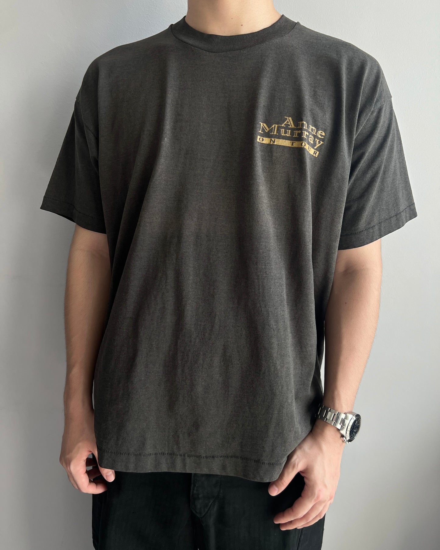 1990S SUN FADED 'ANNE MURRAY ON TOUR SINGLE STITCH TEE (XL)