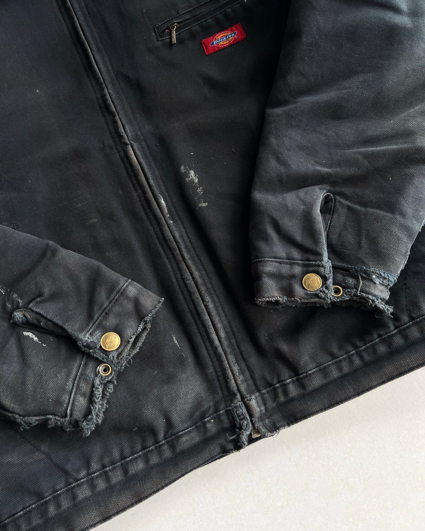 1990S SUN FADED DICKIES DETROIT WORK JACKET (M)