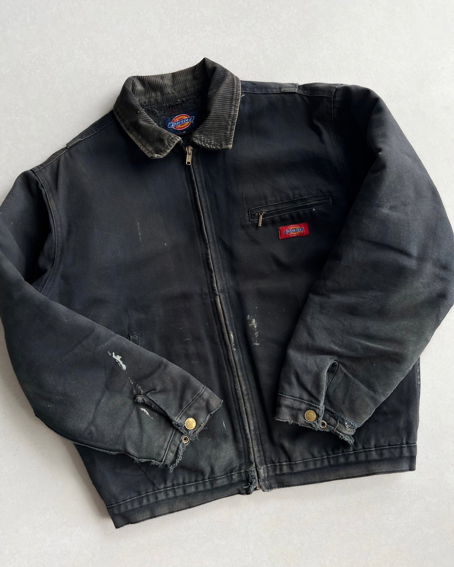 1990S SUN FADED DICKIES DETROIT WORK JACKET (M)