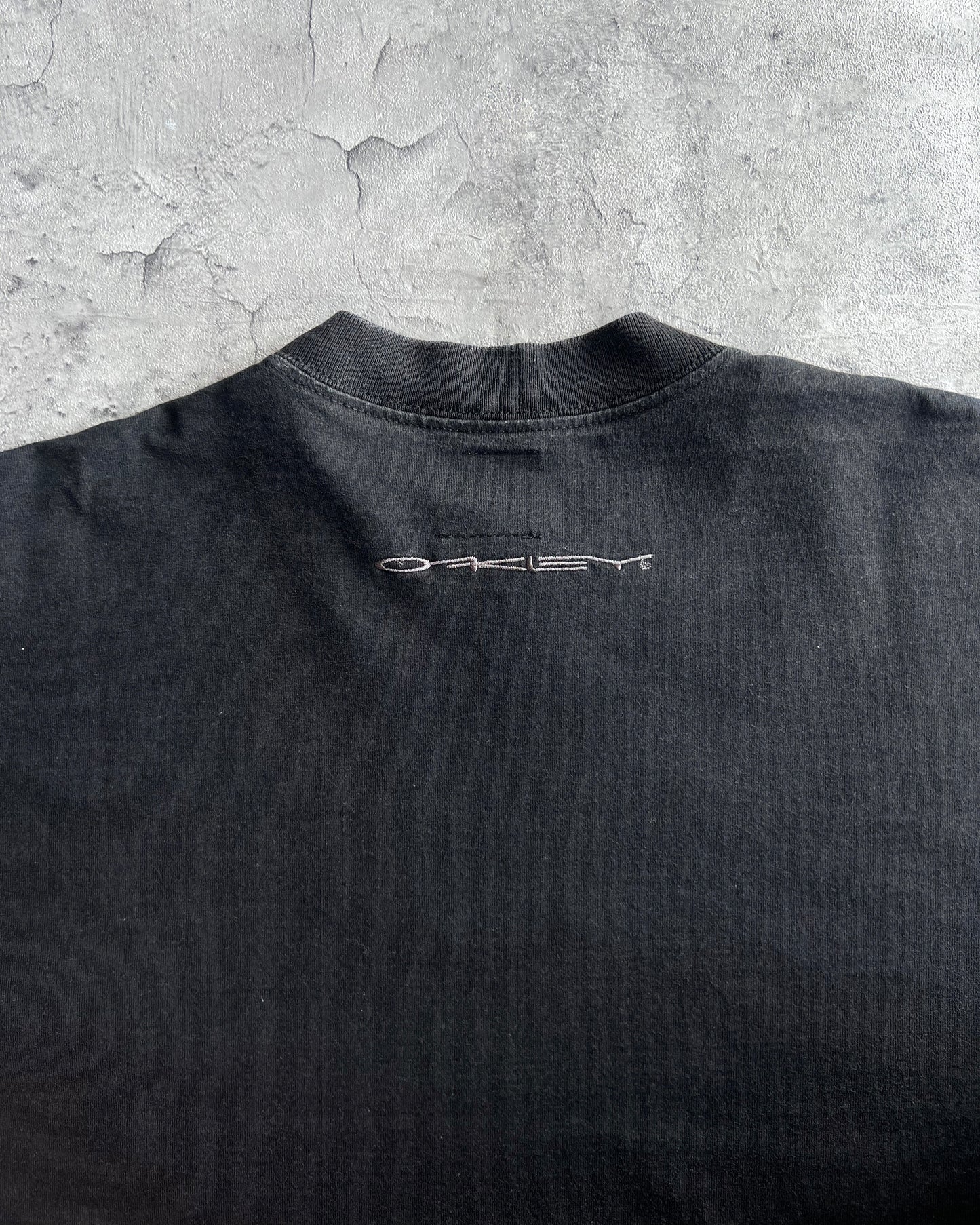 1990S OAKLEY LOGO HEAVYWEIGHT TEE (M)