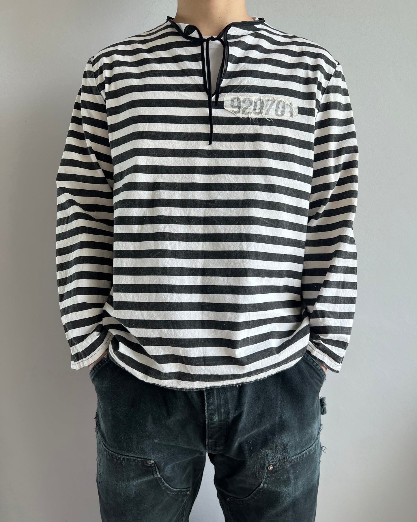 1980S PRISONER UNIFORM SHIRT (L)