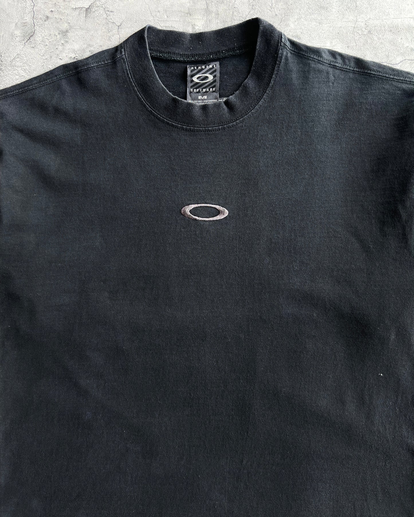 1990S OAKLEY LOGO HEAVYWEIGHT TEE (M)