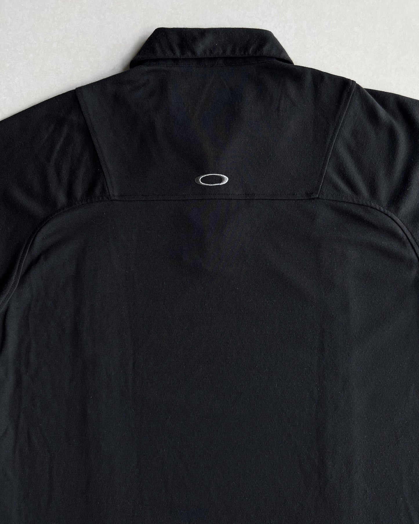 2000S OAKLEY MULTI-PANEL QUARTERZIP POLO (M)